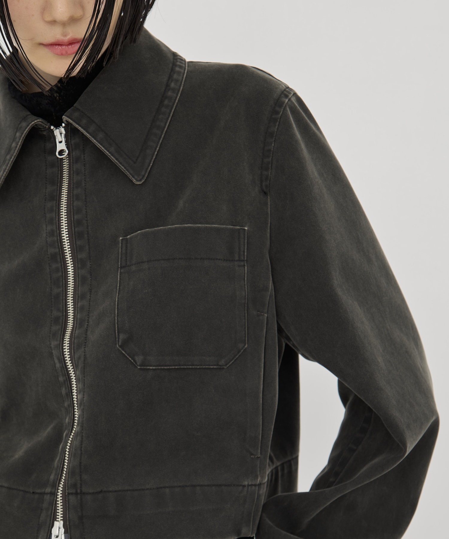 Suede Short Jacket STUDIOUS