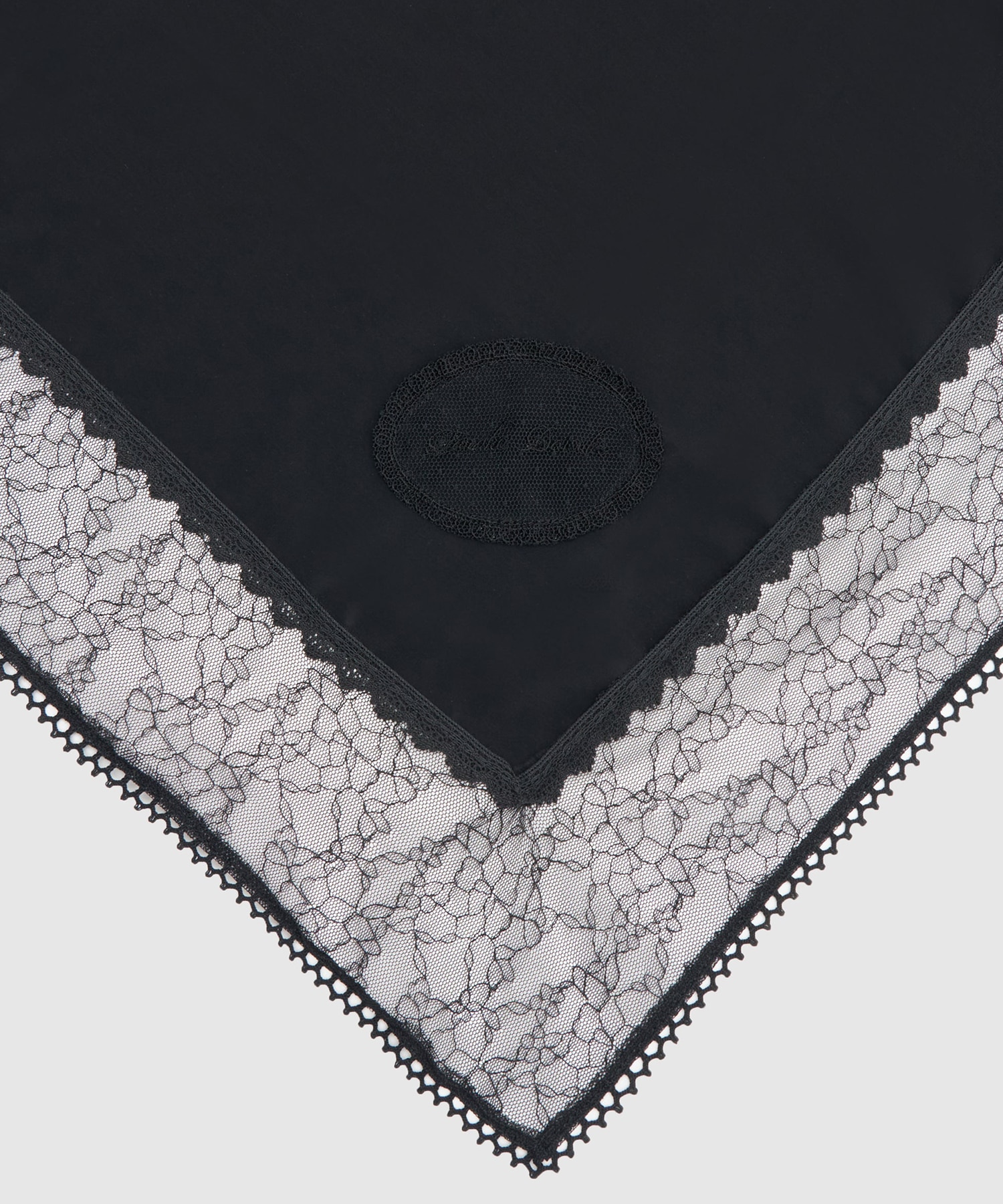 flower lace frame scarf tanakadaisuke