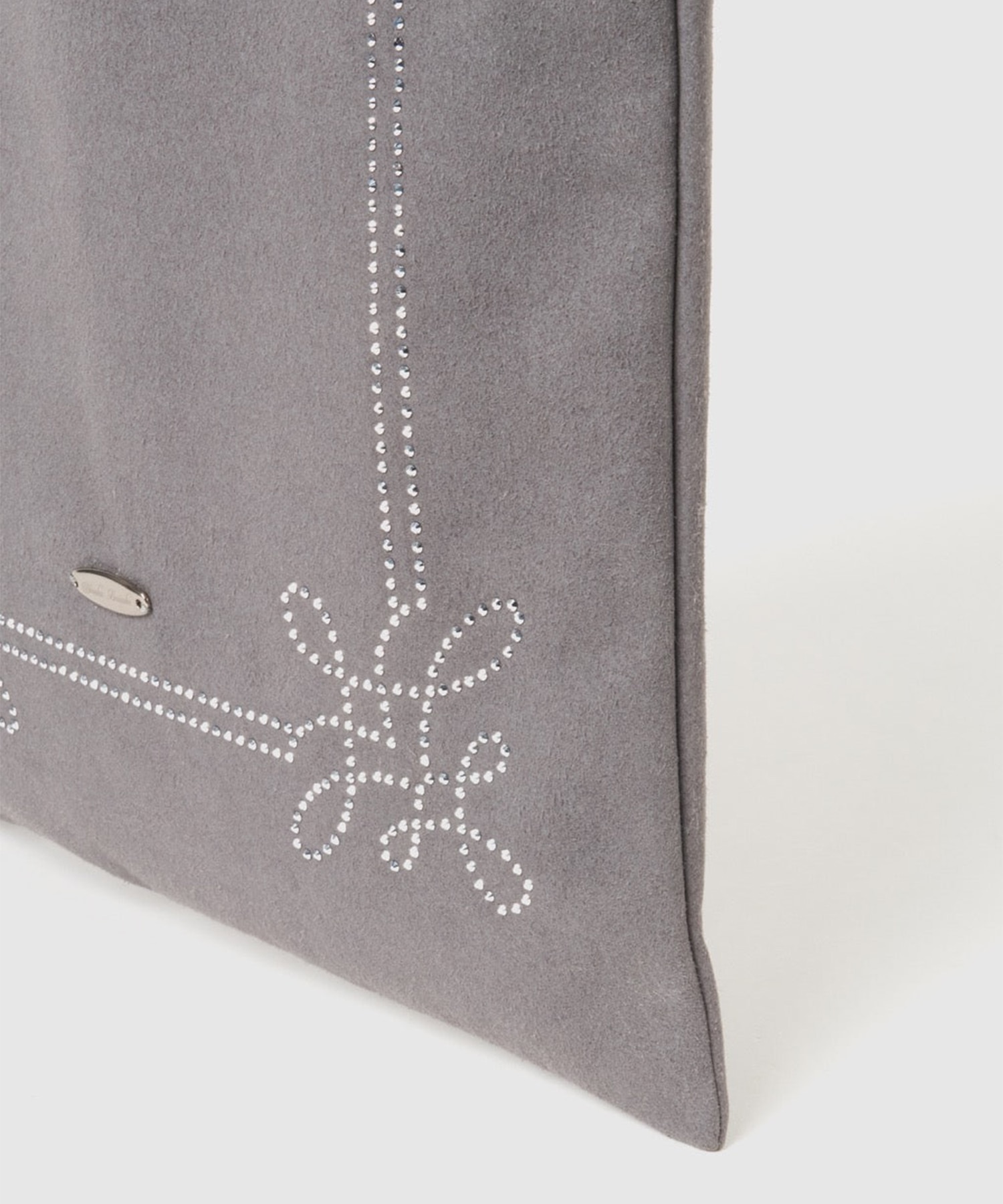 Rhinestone frame tote bag tanakadaisuke