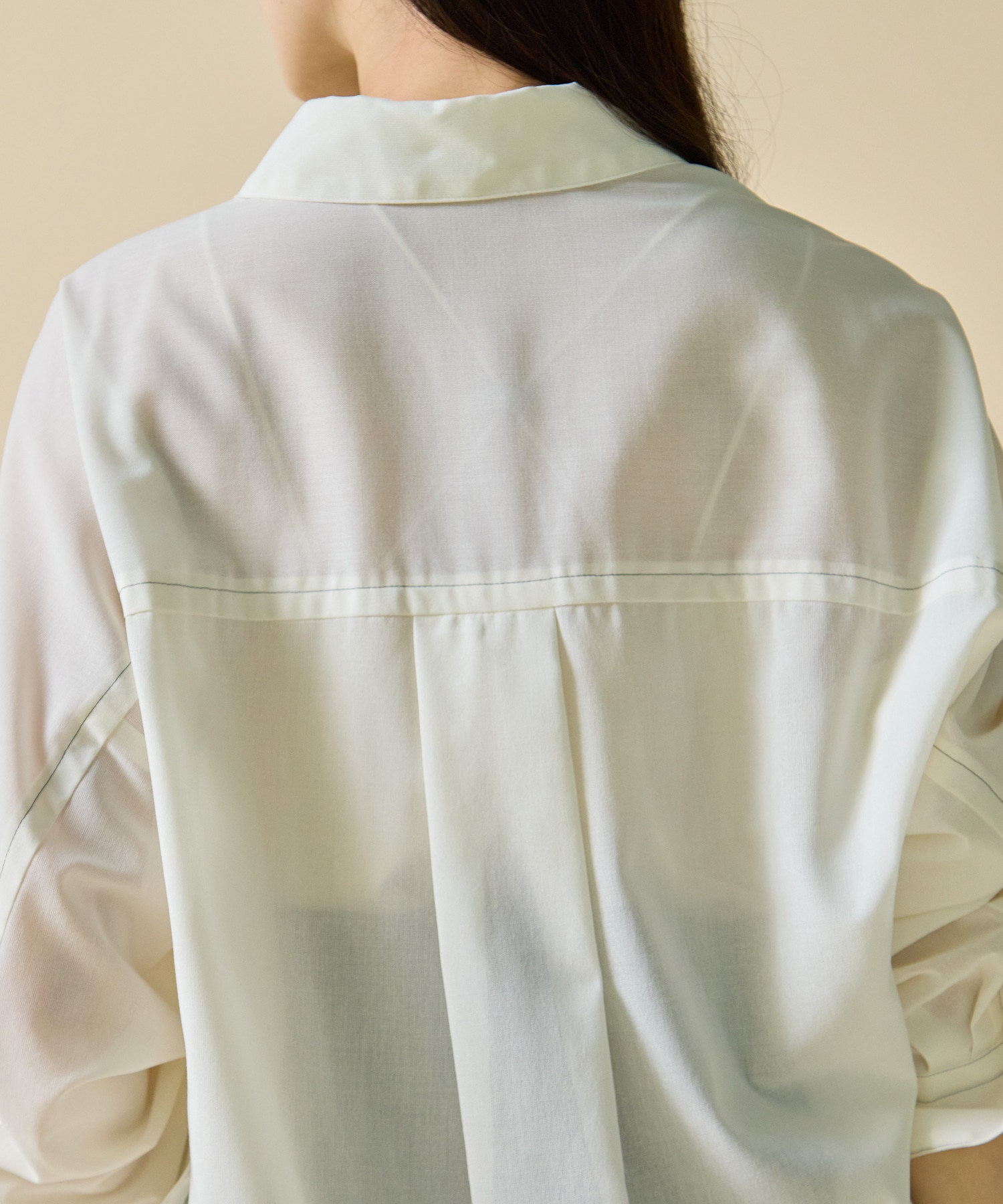 Matte Sheer Over Shirt STUDIOUS
