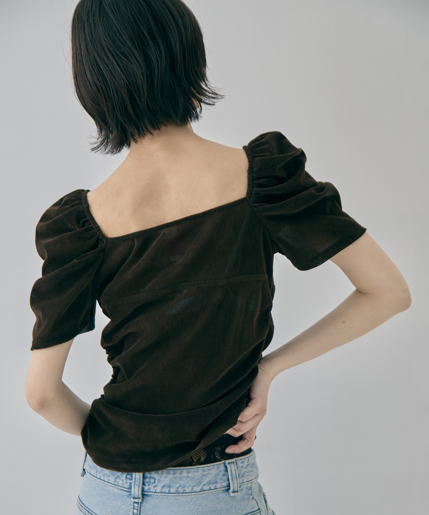 別注 VELOUR TEE FETICO