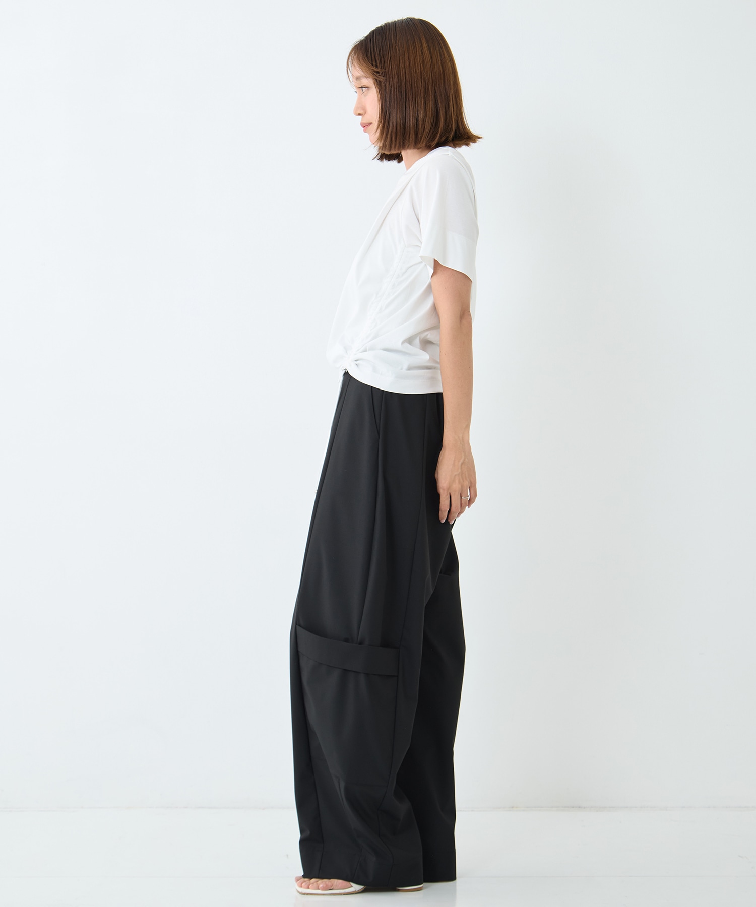 Multi Length Drawstring Tee STUDIOUS