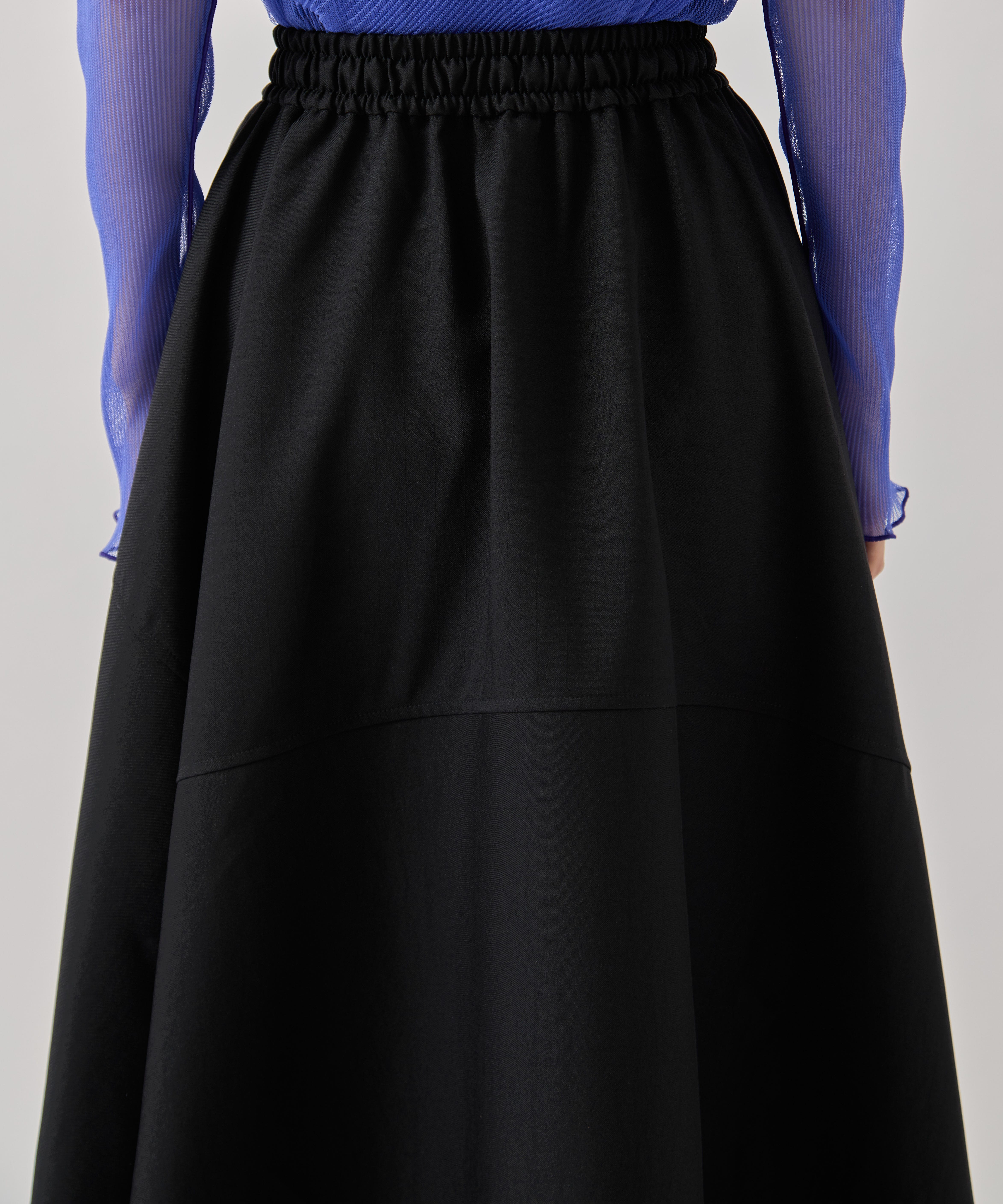 Y3-S26-0000-205/W_SU SKIRT BLACK(バルーンSK) Y-3
