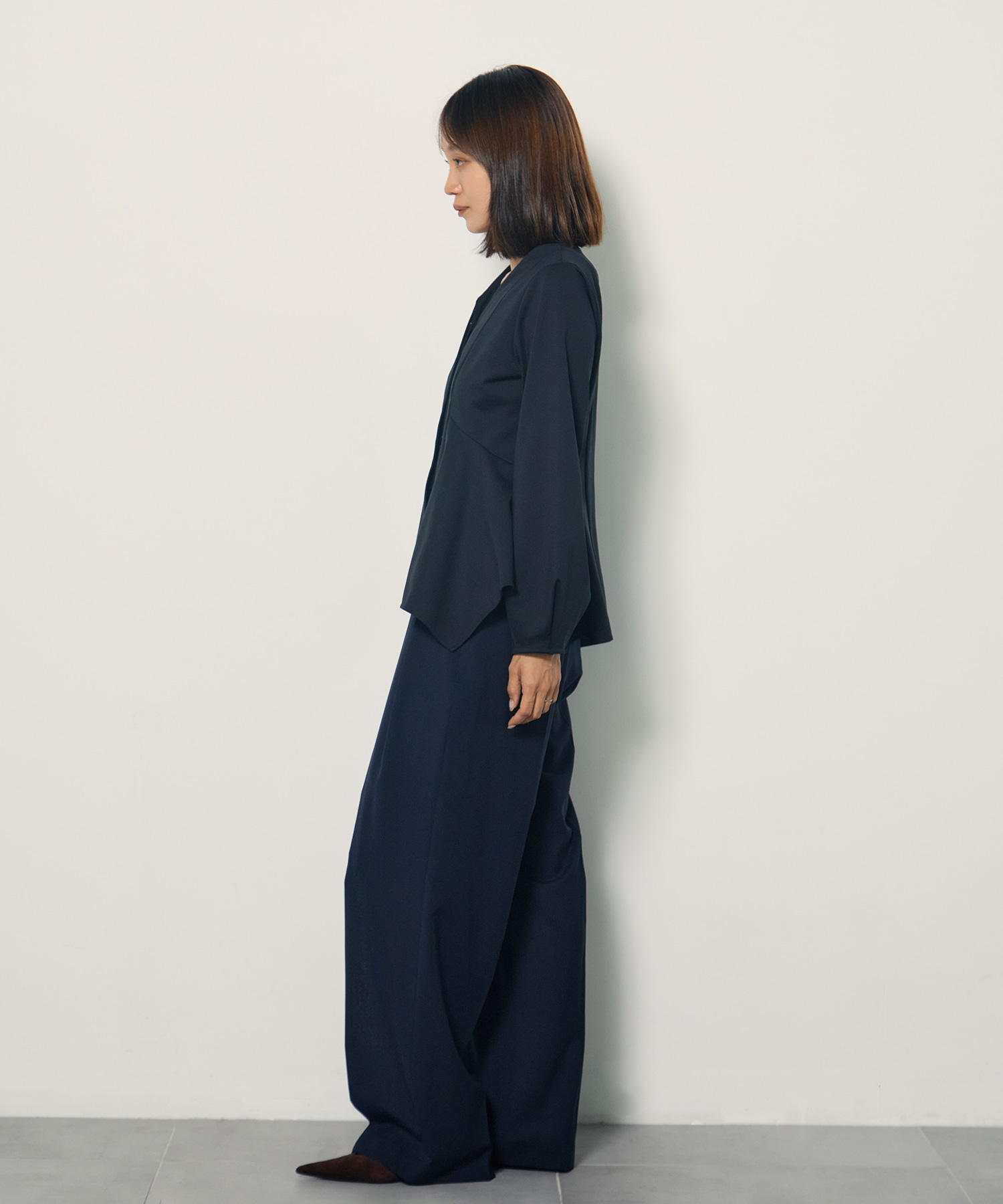 Double Tucked Trousers STUDIOUS