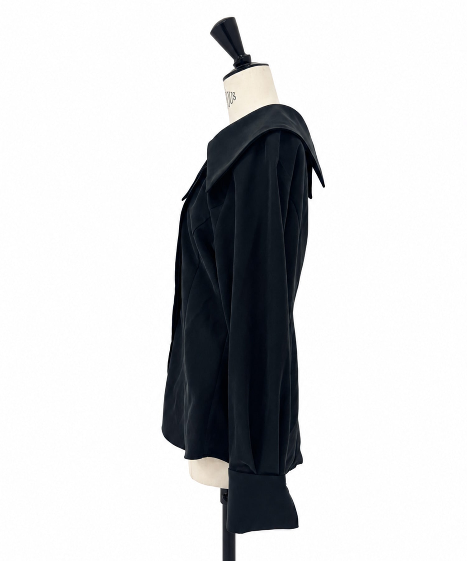 Fibril Scarf-Neck Blouse STUDIOUS