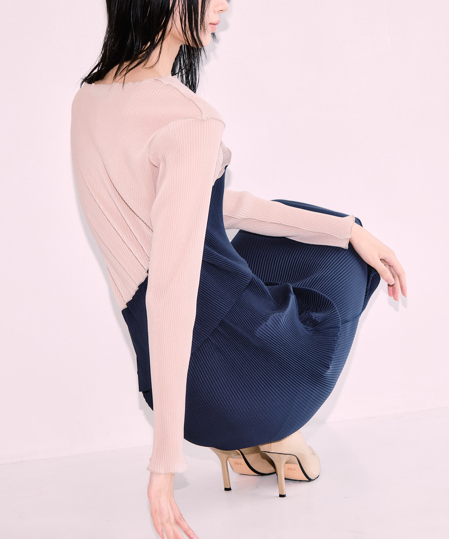 別注 SHEER DOCKING DRESS kotohayokozawa