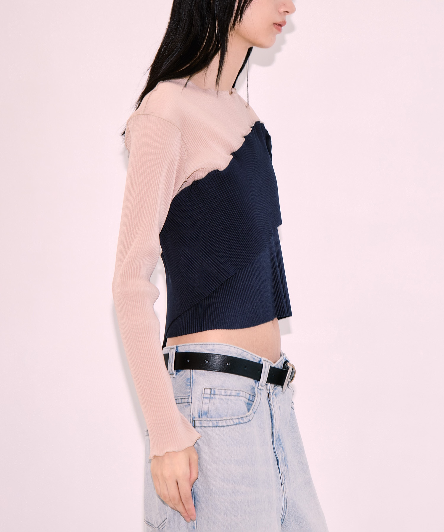 別注 SHEER DOCKING CREW TOPS kotohayokozawa