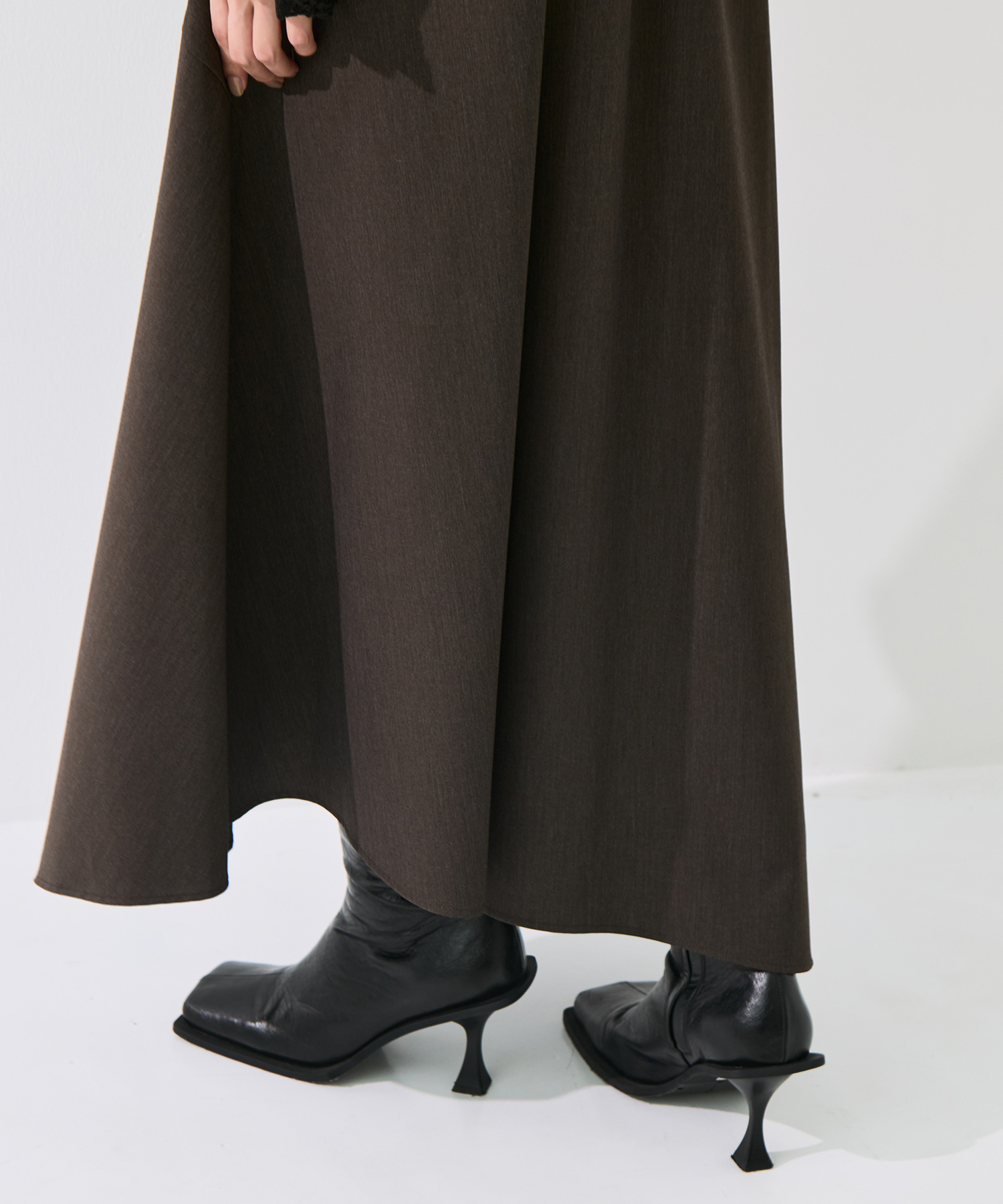 Layered Flare Skirt STUDIOUS