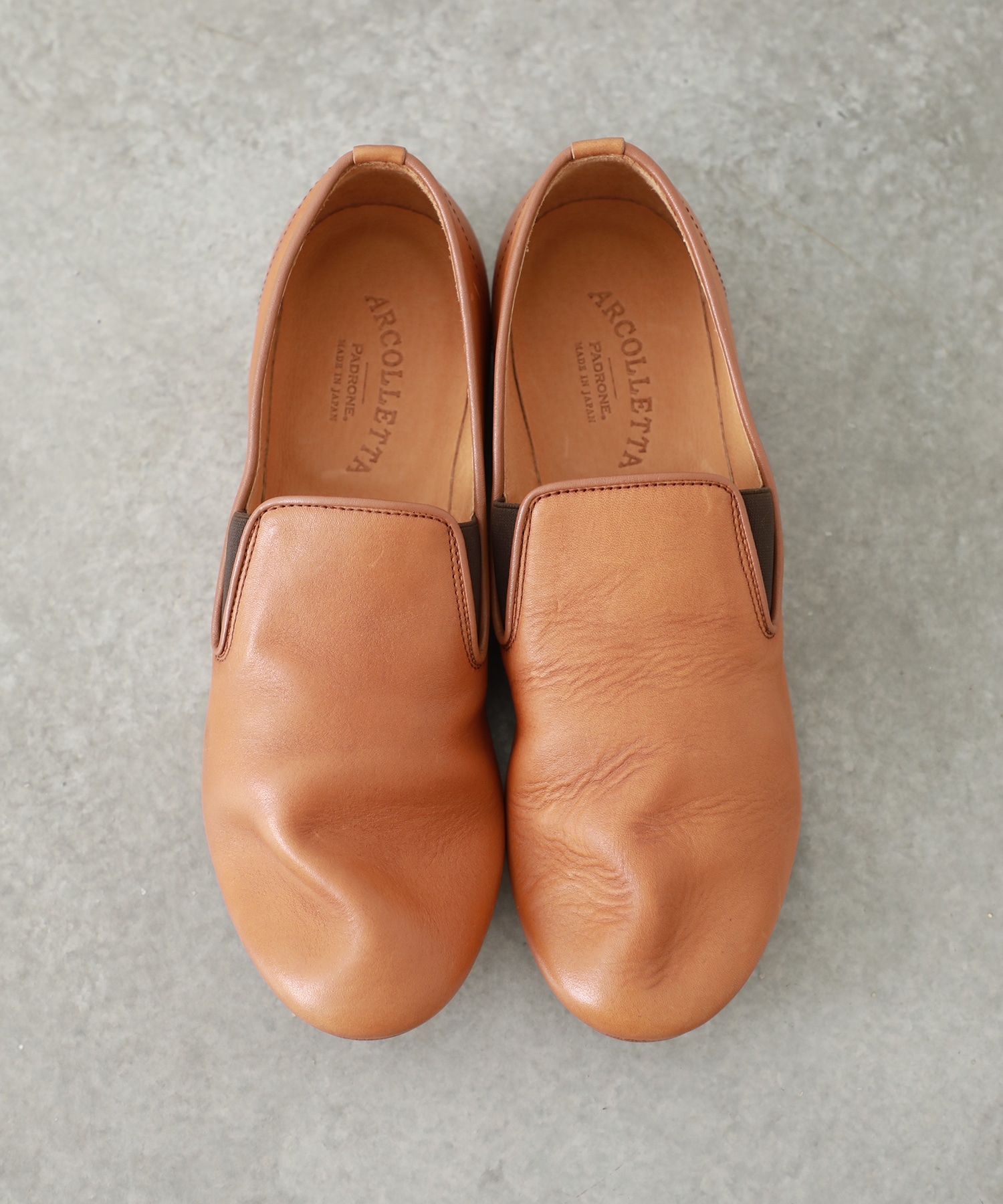 INSTEP GORE SHOES(40 CAMEL): PADRONE: MENS｜ STUDIOUS ONLINE公式