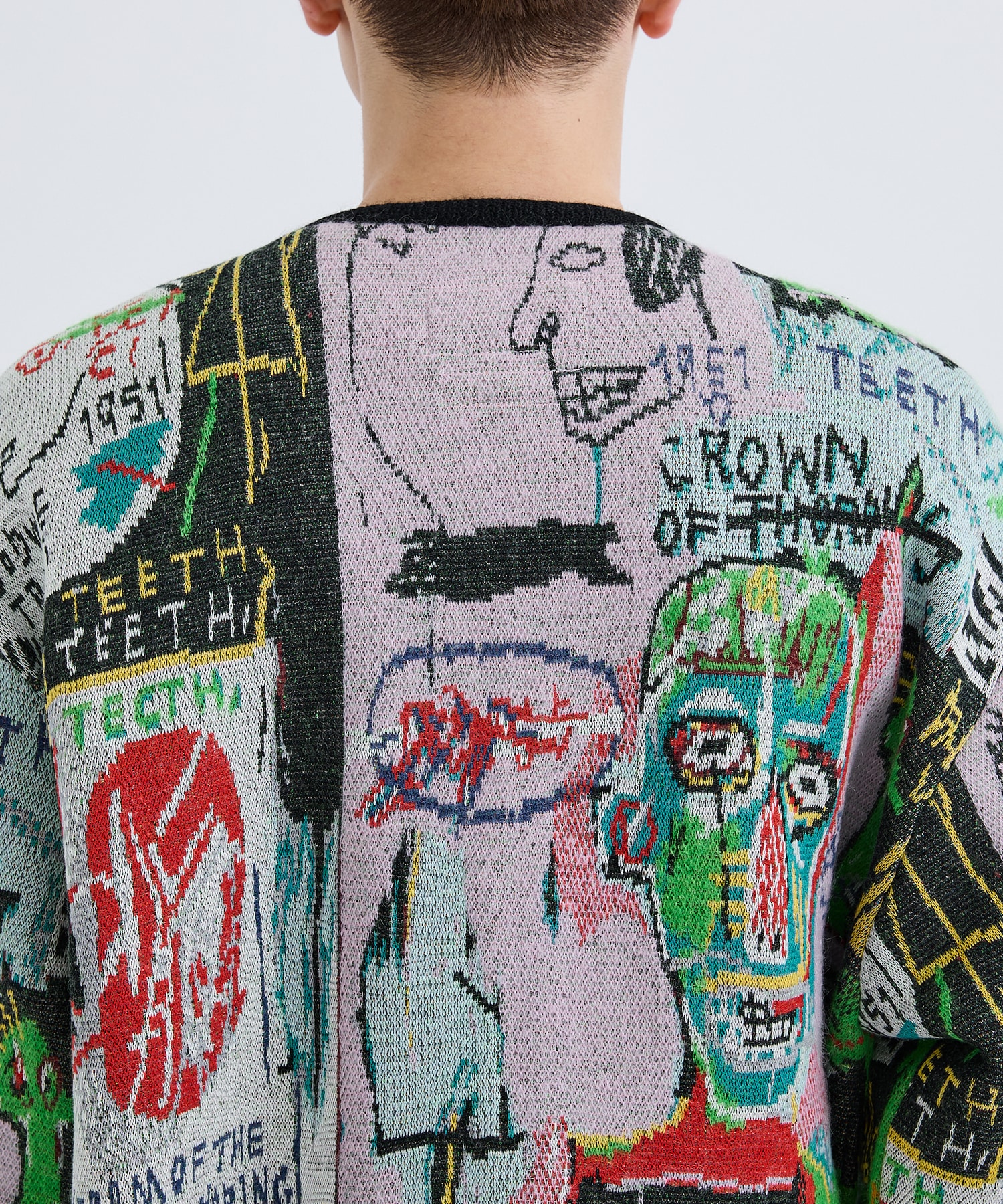 JEAN-MICHEL BASQUIAT / CARDIGAN ( TYPE-3 )｜WACKO MARIA