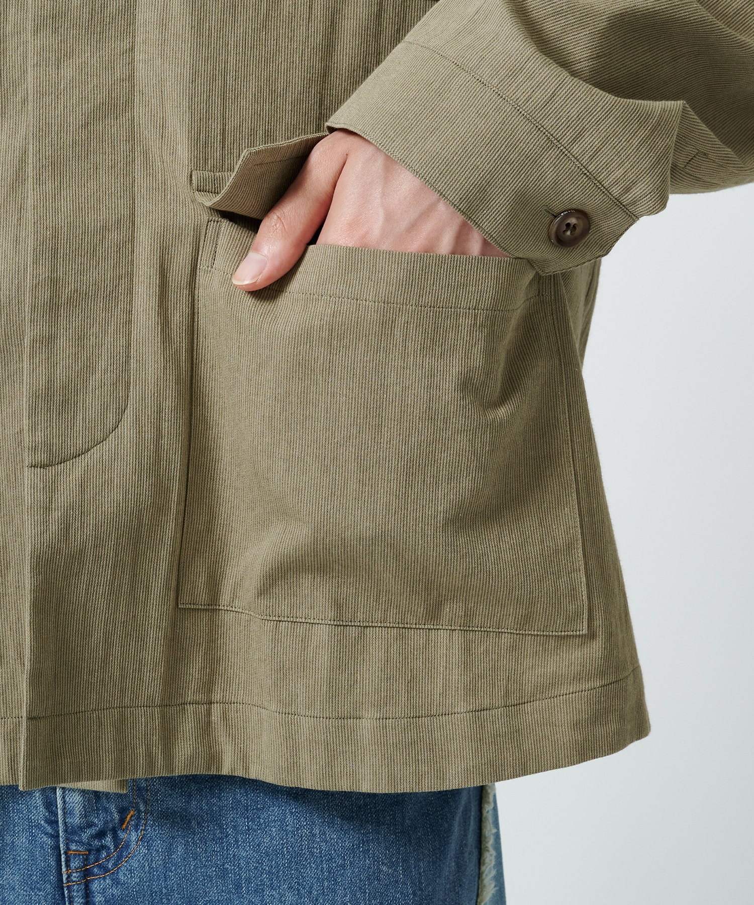 STRIPE BDU SHIRT JACKET Name.