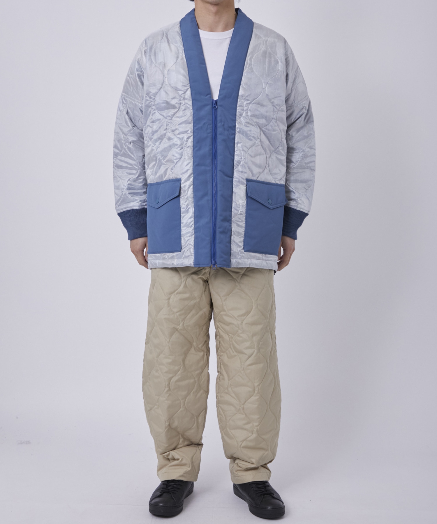 QUILTED HAORI JACKET FDMTL