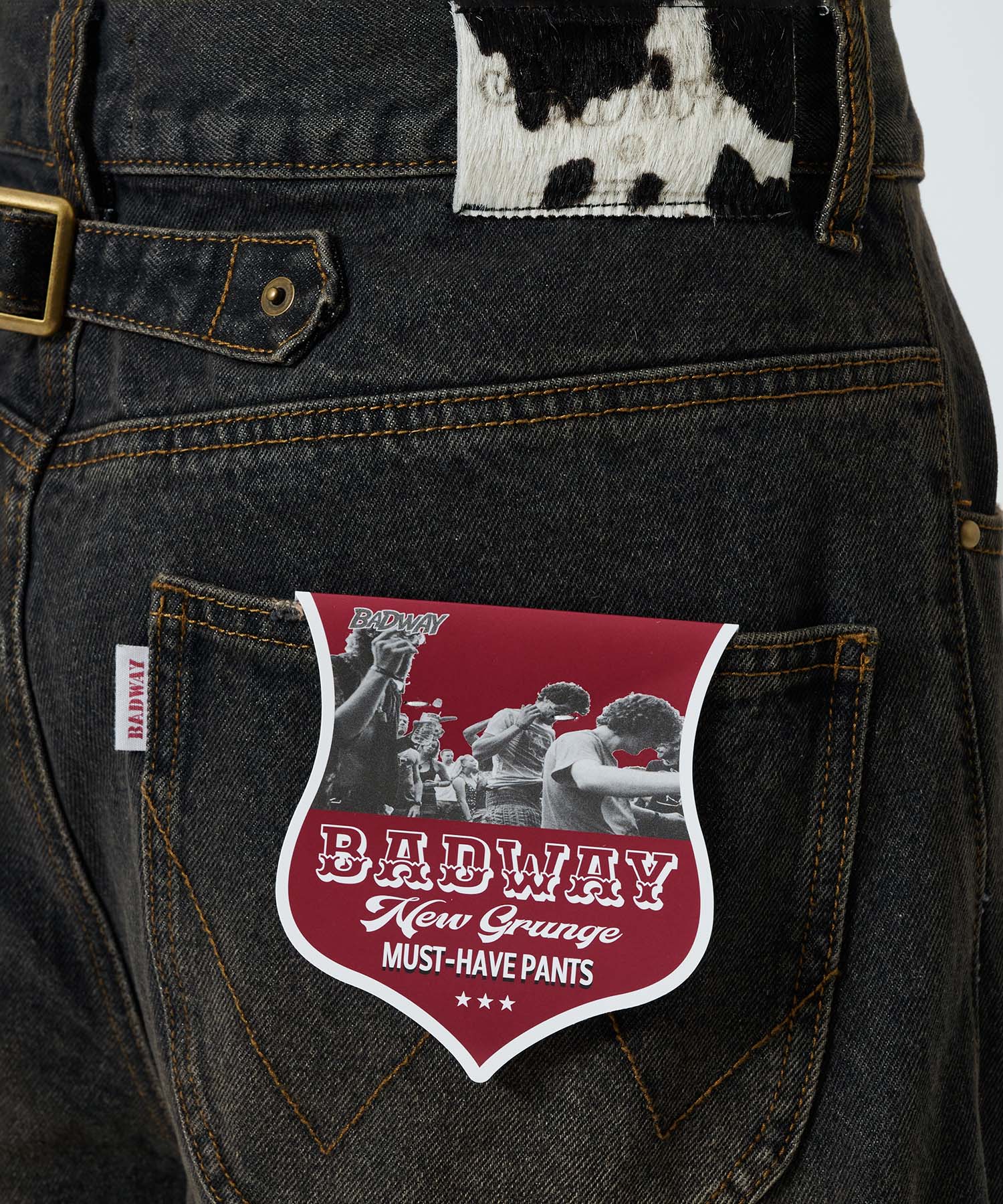 〈別注〉Grunge buggy denim BADWAY