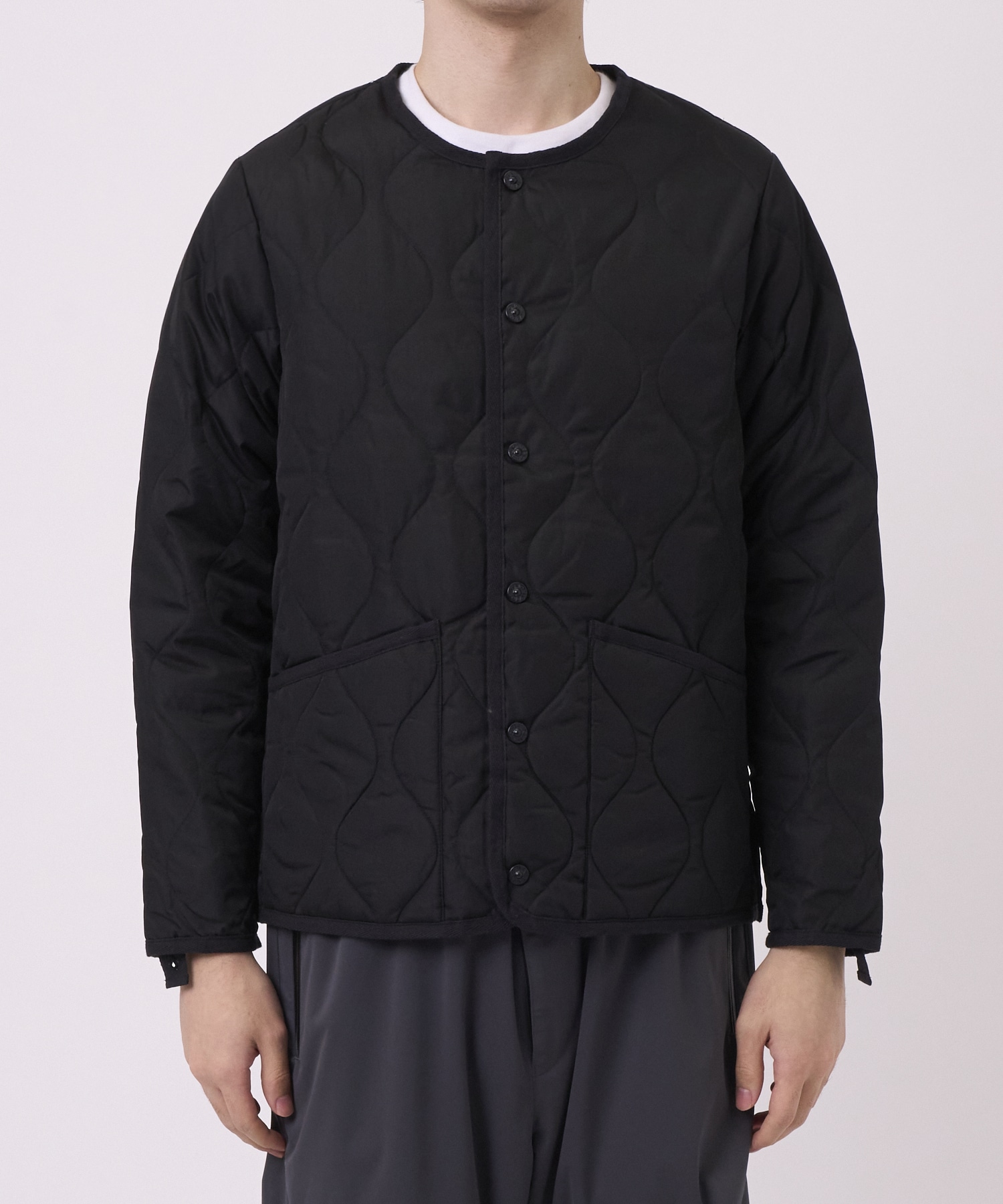 MILITARY CREW NECK DOWN JKT TAION/TAION EXTRA