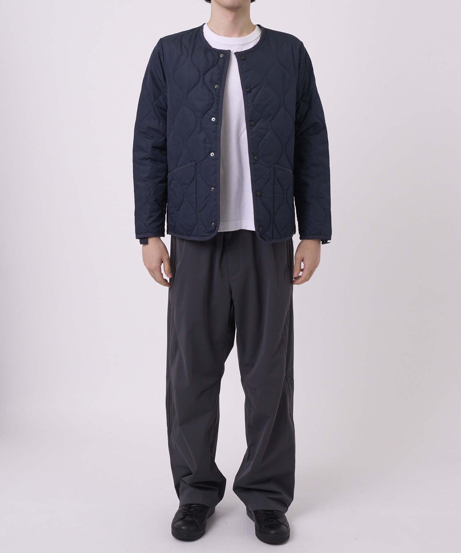 MILITARY CREW NECK DOWN JKT TAION/TAION EXTRA
