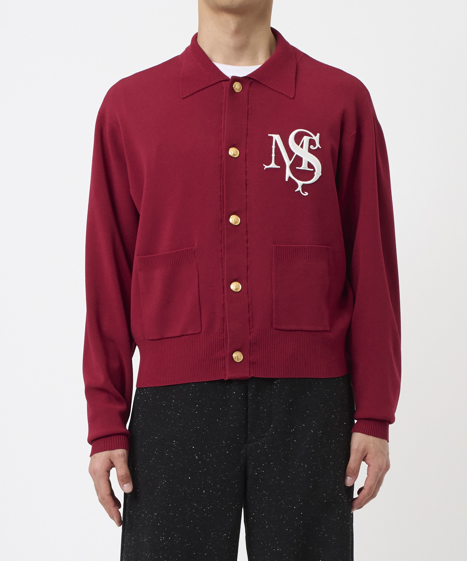 M.S. CREST CARDIGAN MASU