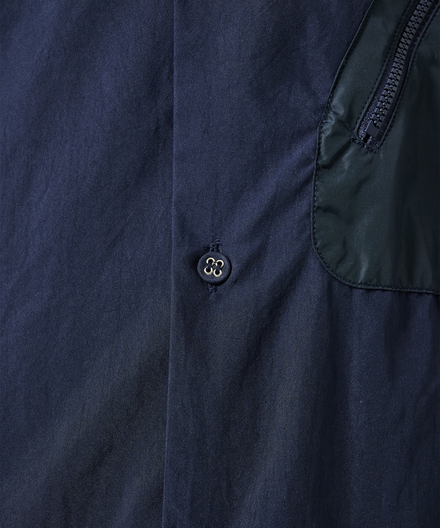 〈別注〉 DRAW CORD S/S POCKET SHIRTS White Mountaineering