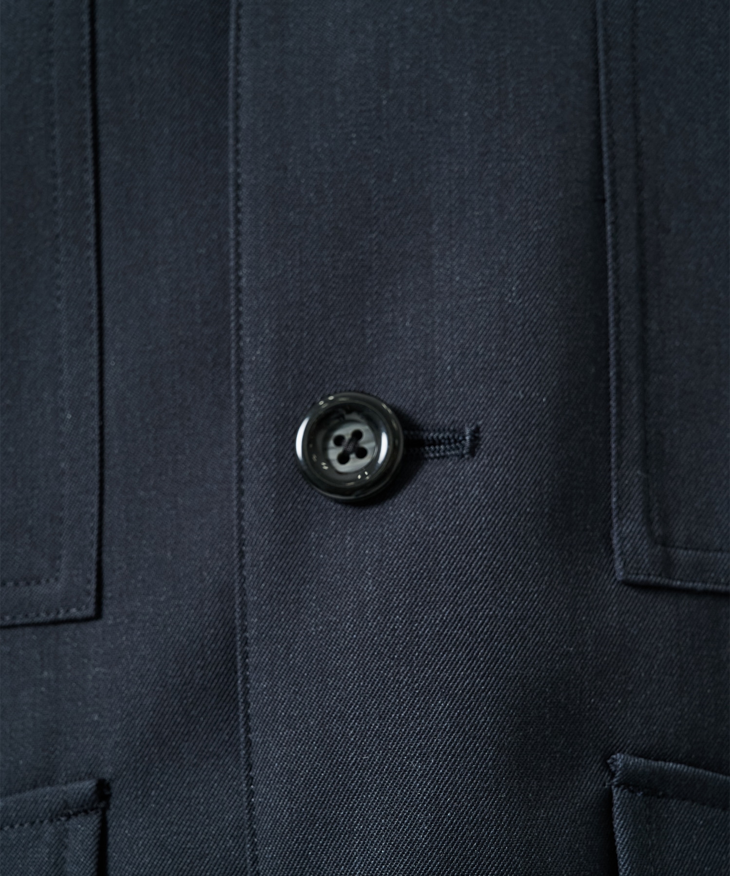 Rib Collar 4 Pockets Blouson UJOH HOMME