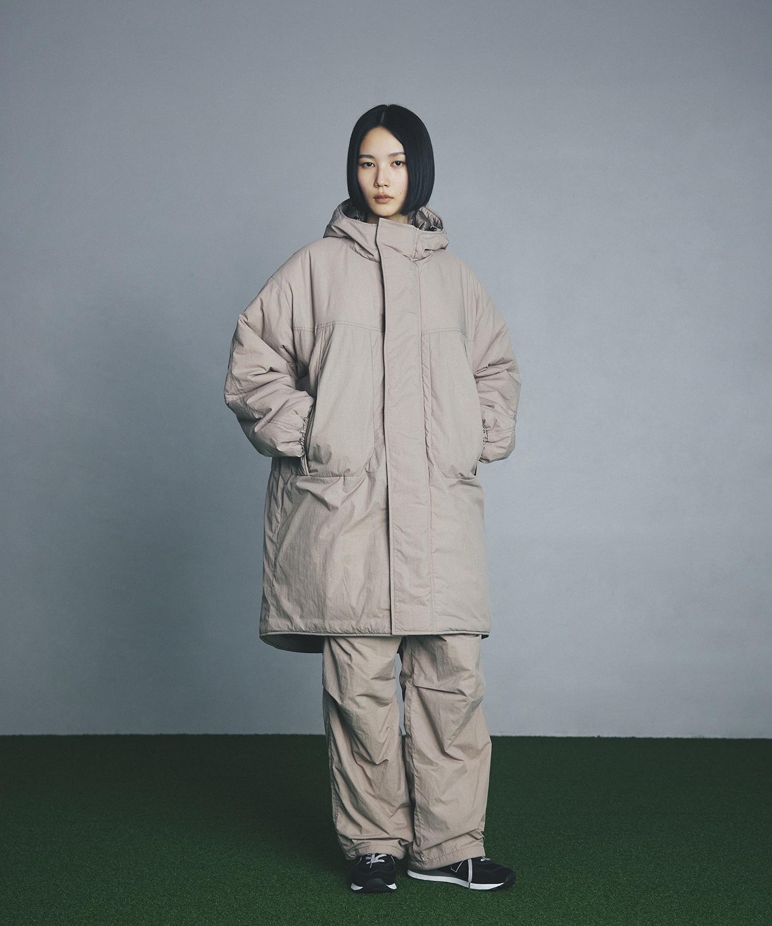 PUFF HOODED COAT FC TOKYO 24.7