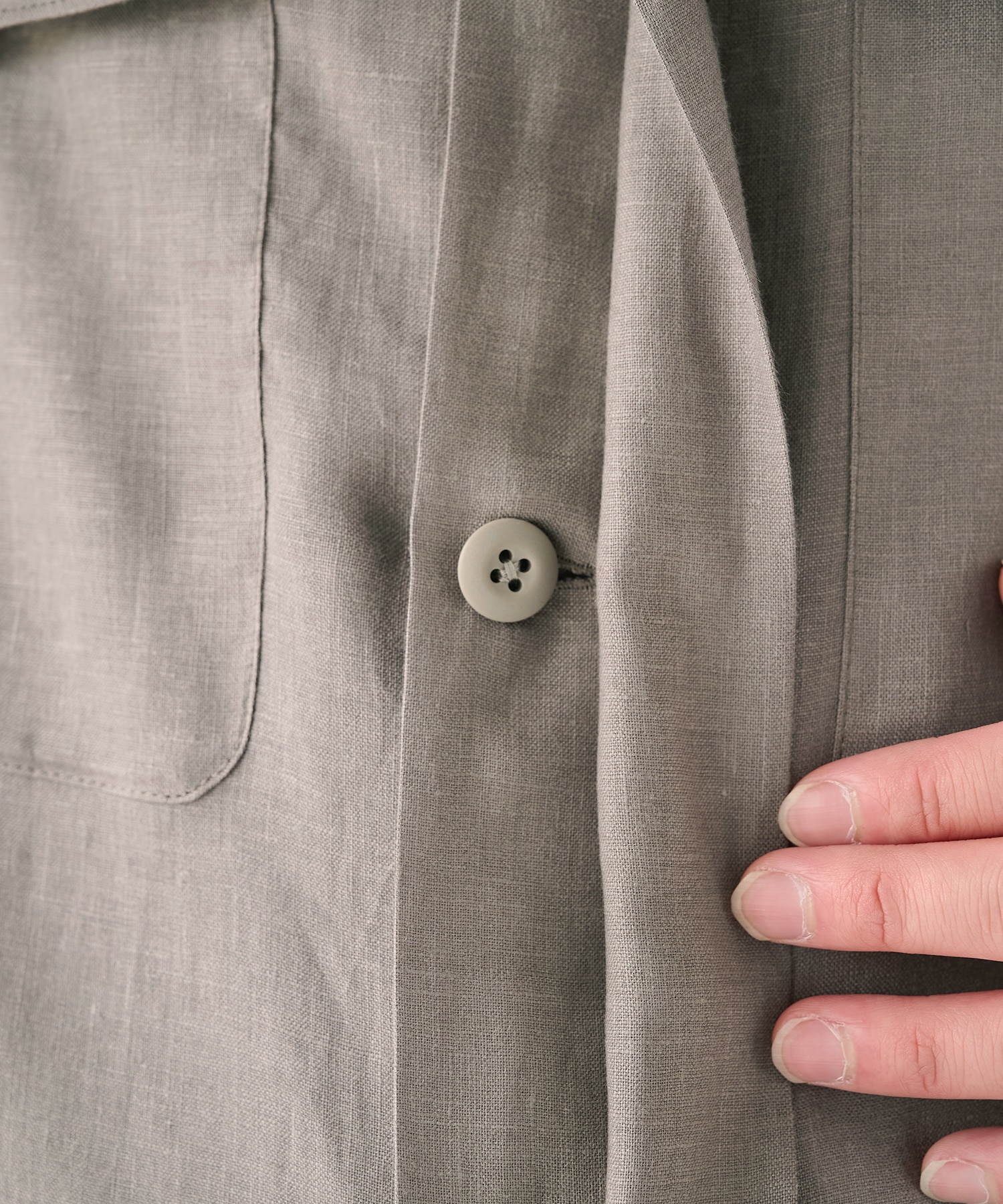 別注 LINEN TROPICAL FATIGUE SHIRT MARKAWARE/marka