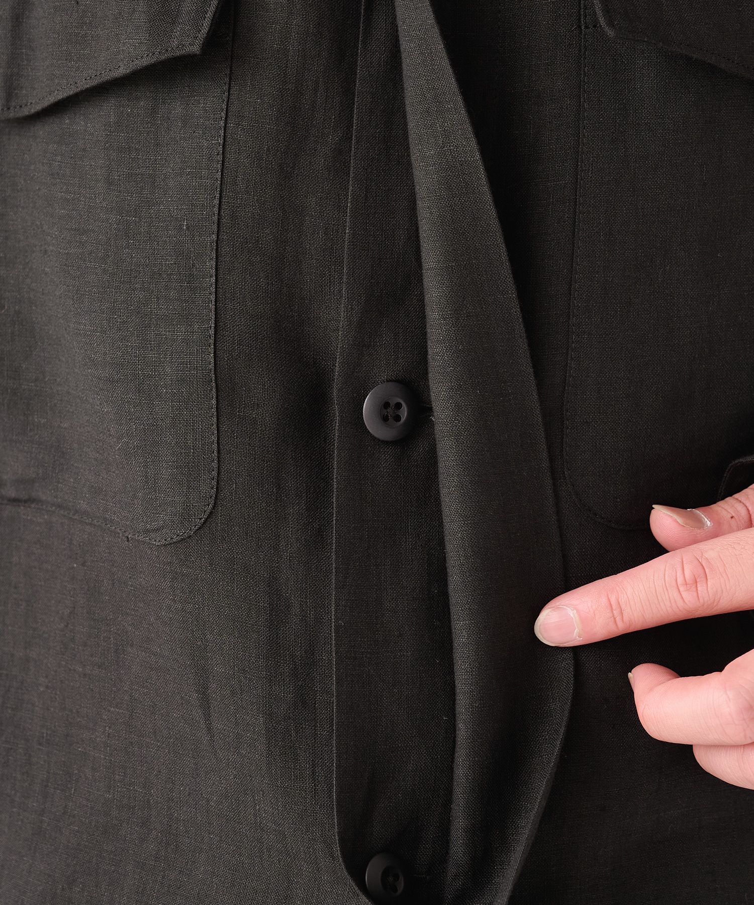 別注 LINEN TROPICAL FATIGUE SHIRT MARKAWARE/marka