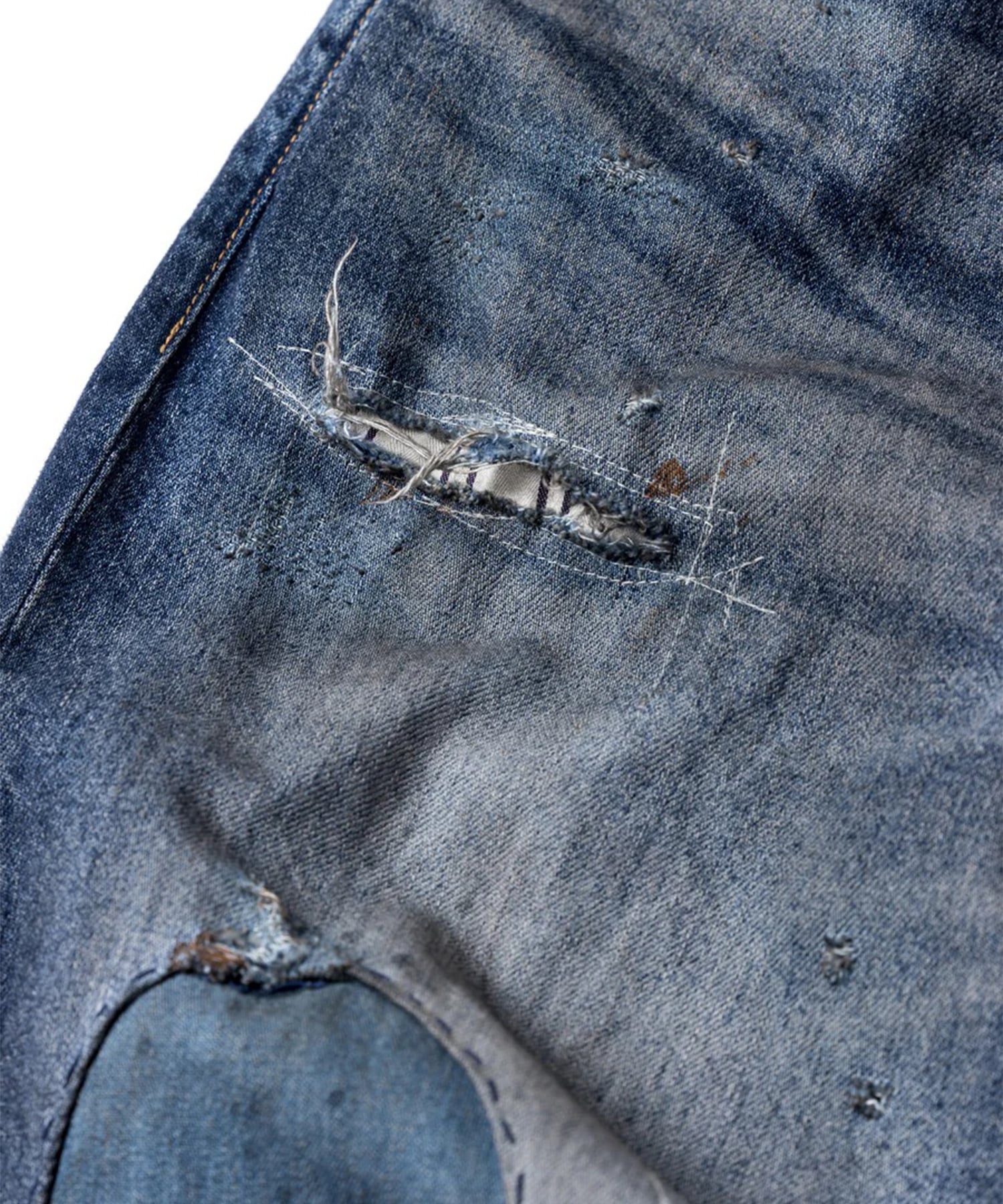 REMAKED WIDE 5P DENIM PANTS ANACHRONORM