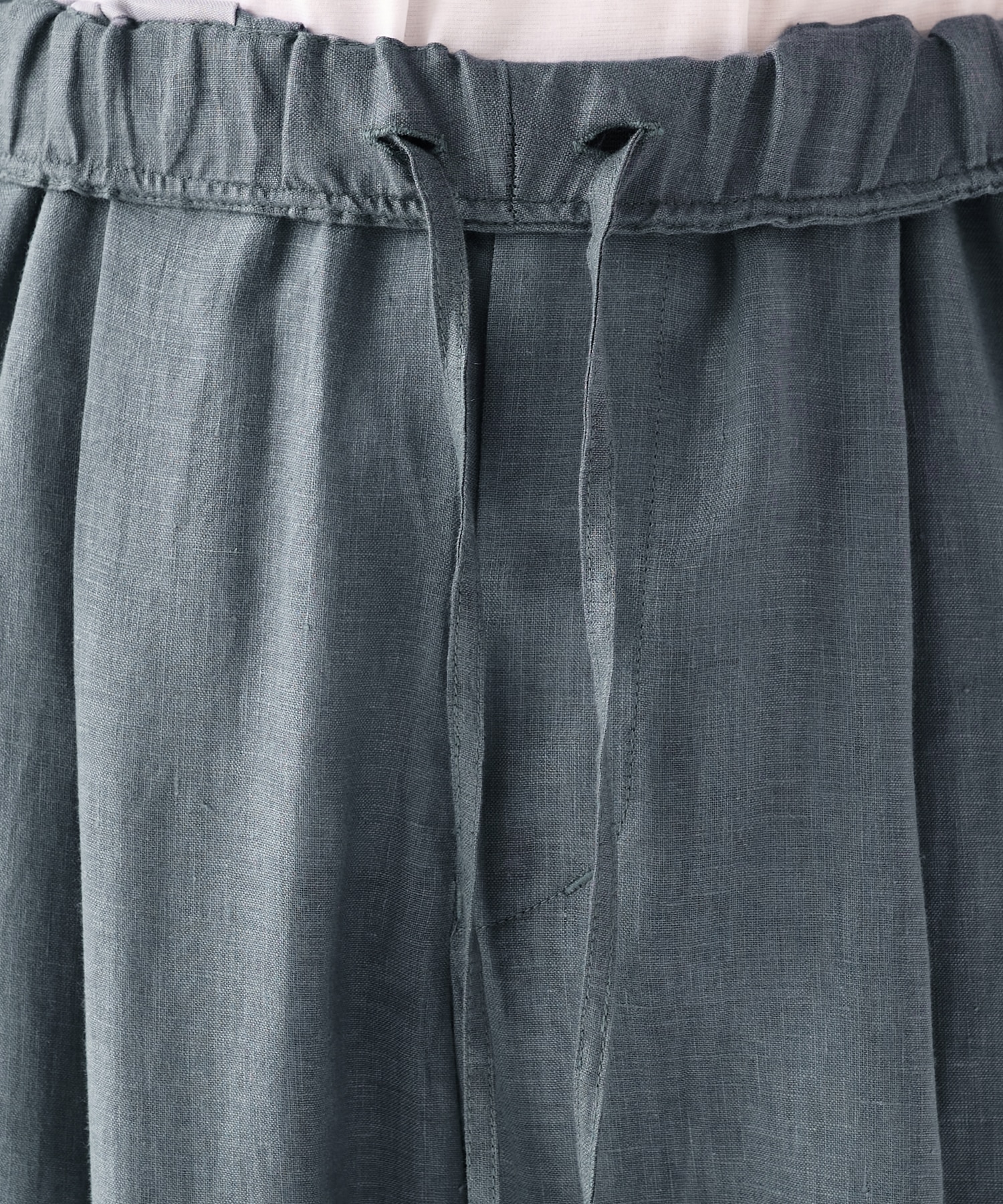 別注 LINEN TROPICAL WIDE LEG EASY PANTS MARKAWARE/marka