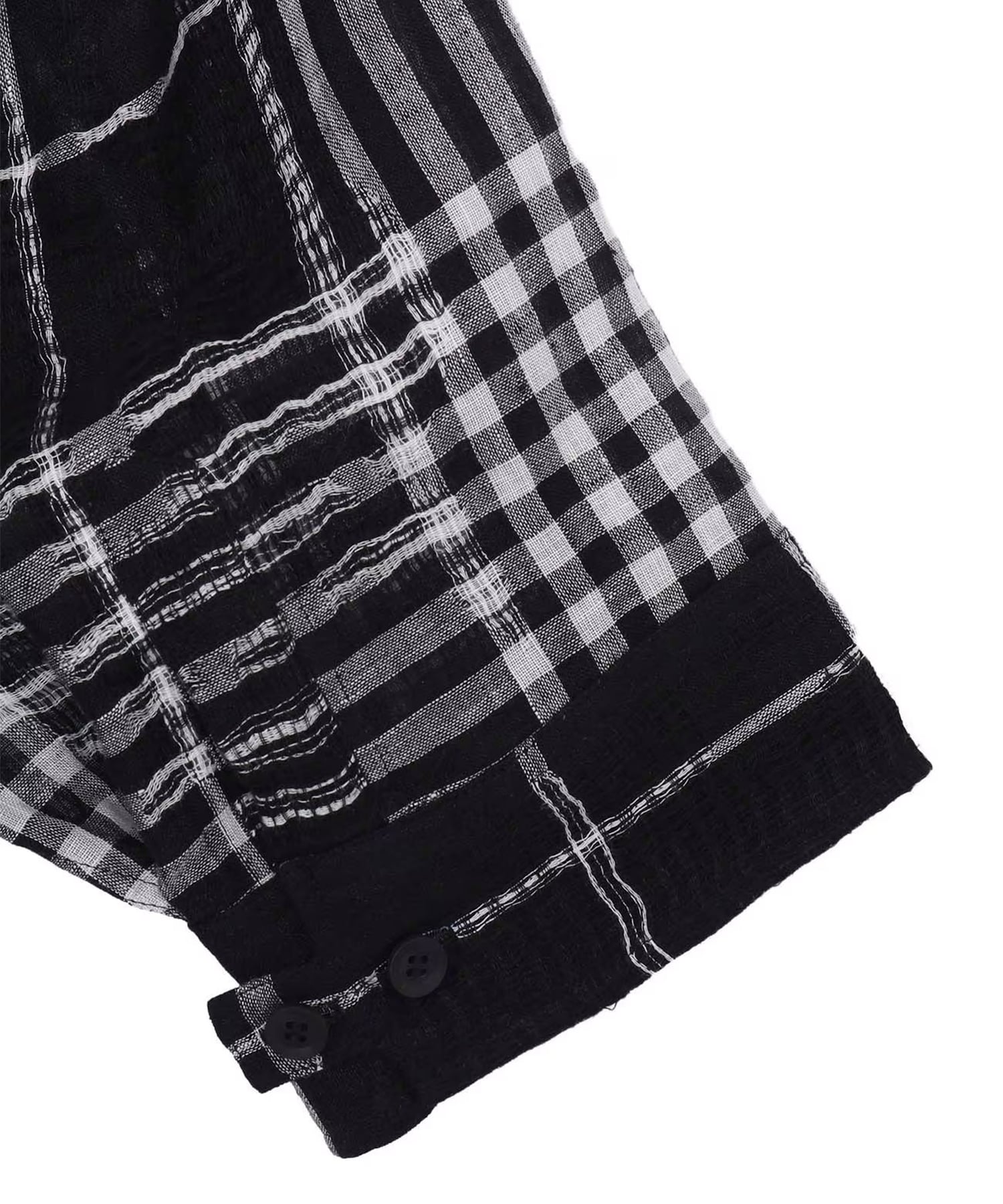 HK-B71-313 CHECK S/S SHIRT Yohji Yamamoto