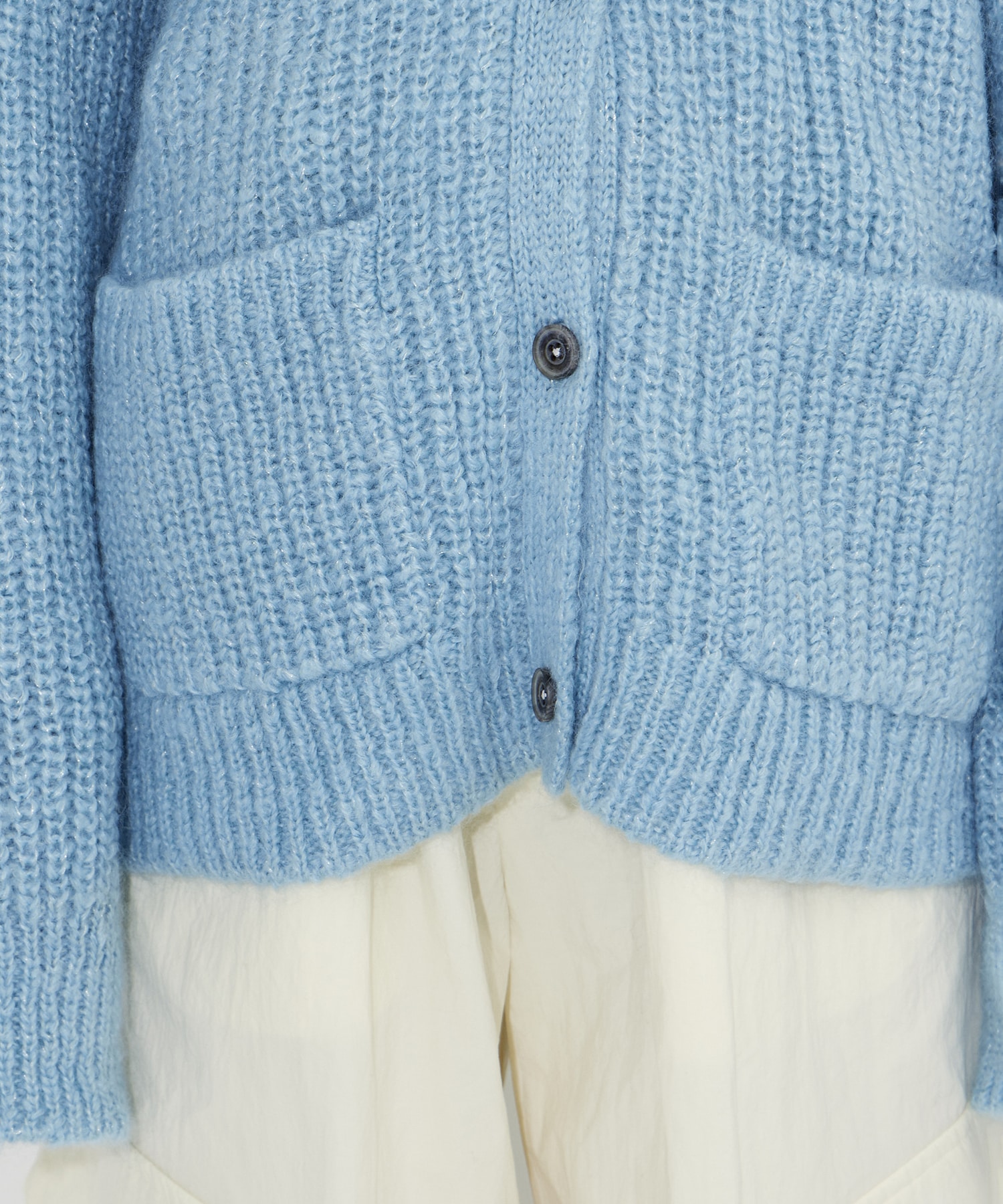 Soft Mohair Knit Cardigan STUDIOUS