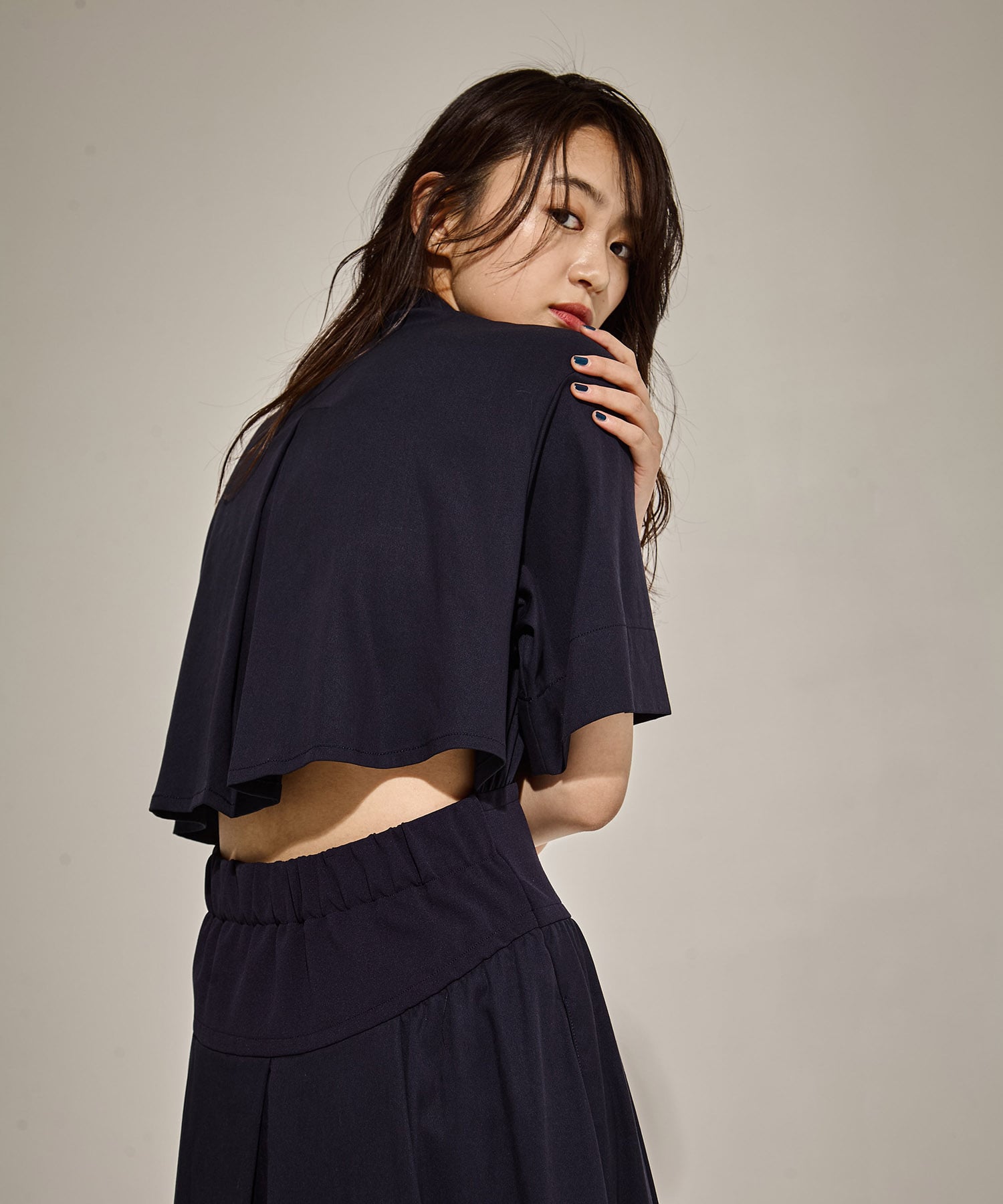 Corset Detail Shirt Dress STUDIOUS