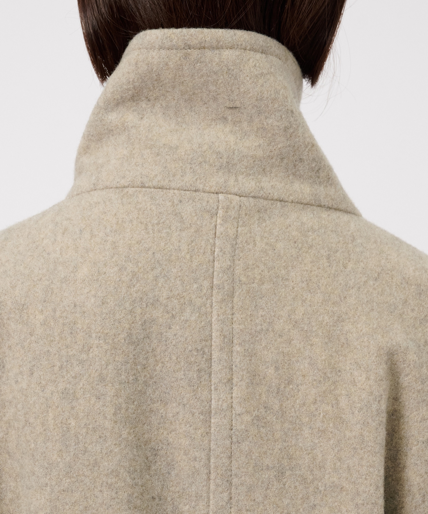 Stand Collar Wool Blouson STUDIOUS