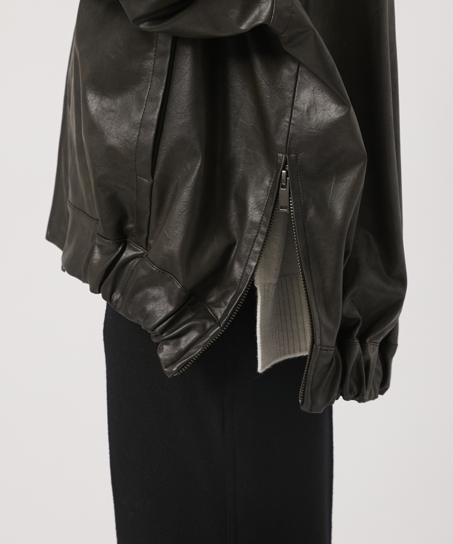 Faux Leather Jacket STUDIOUS