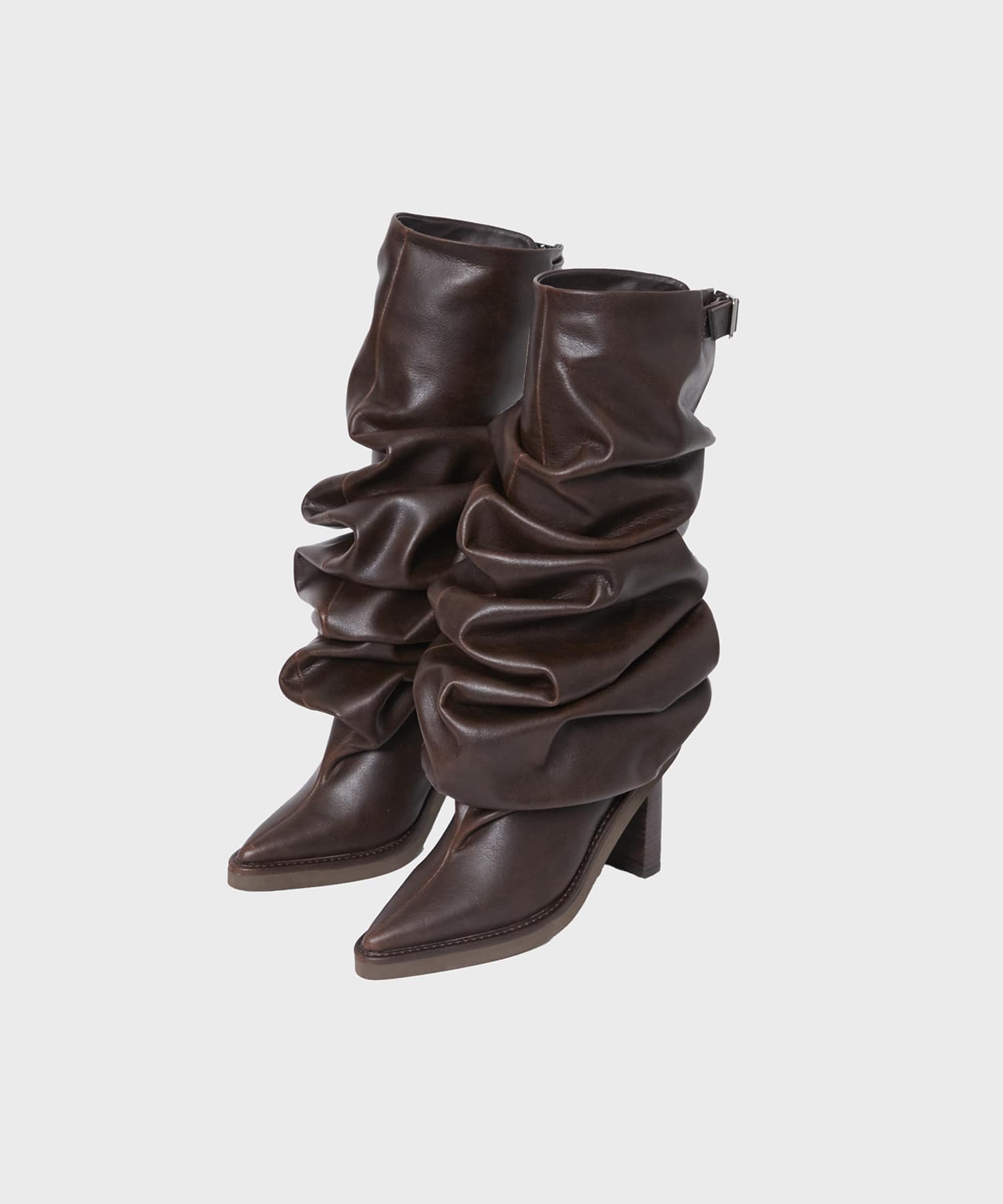 Melted Boots Brown POOLDE