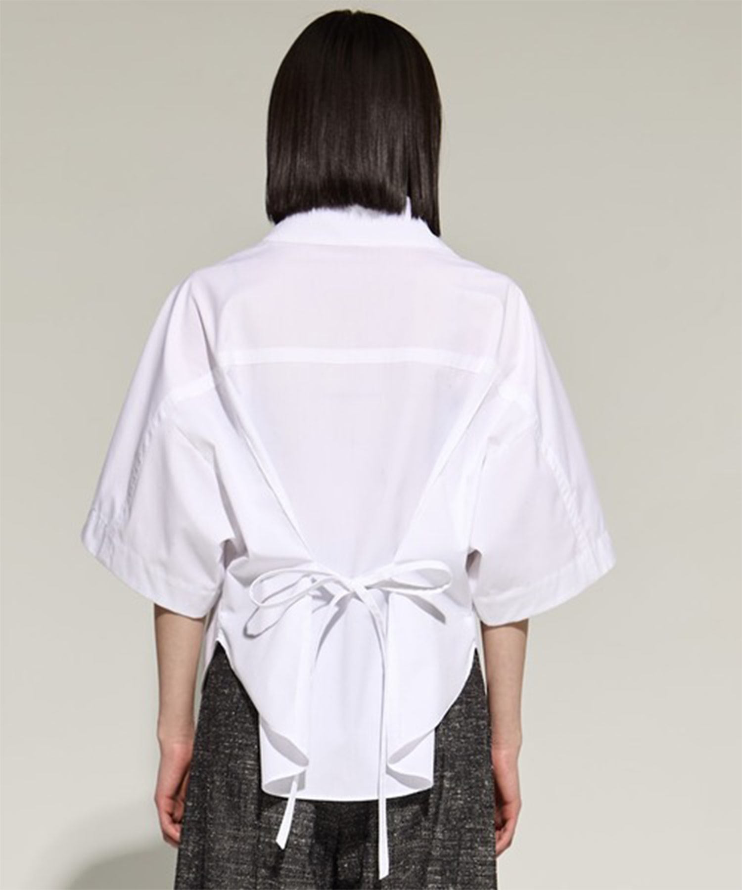 2way Collar Cotton Shirt STUDIOUS
