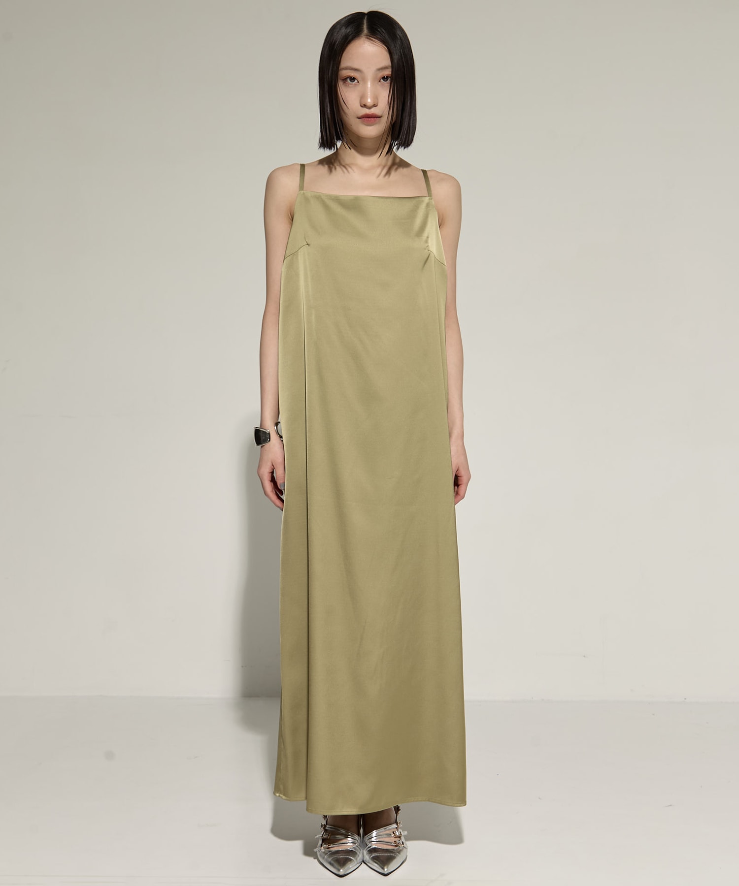 STAMP ART LAYERED DRESS AMERI