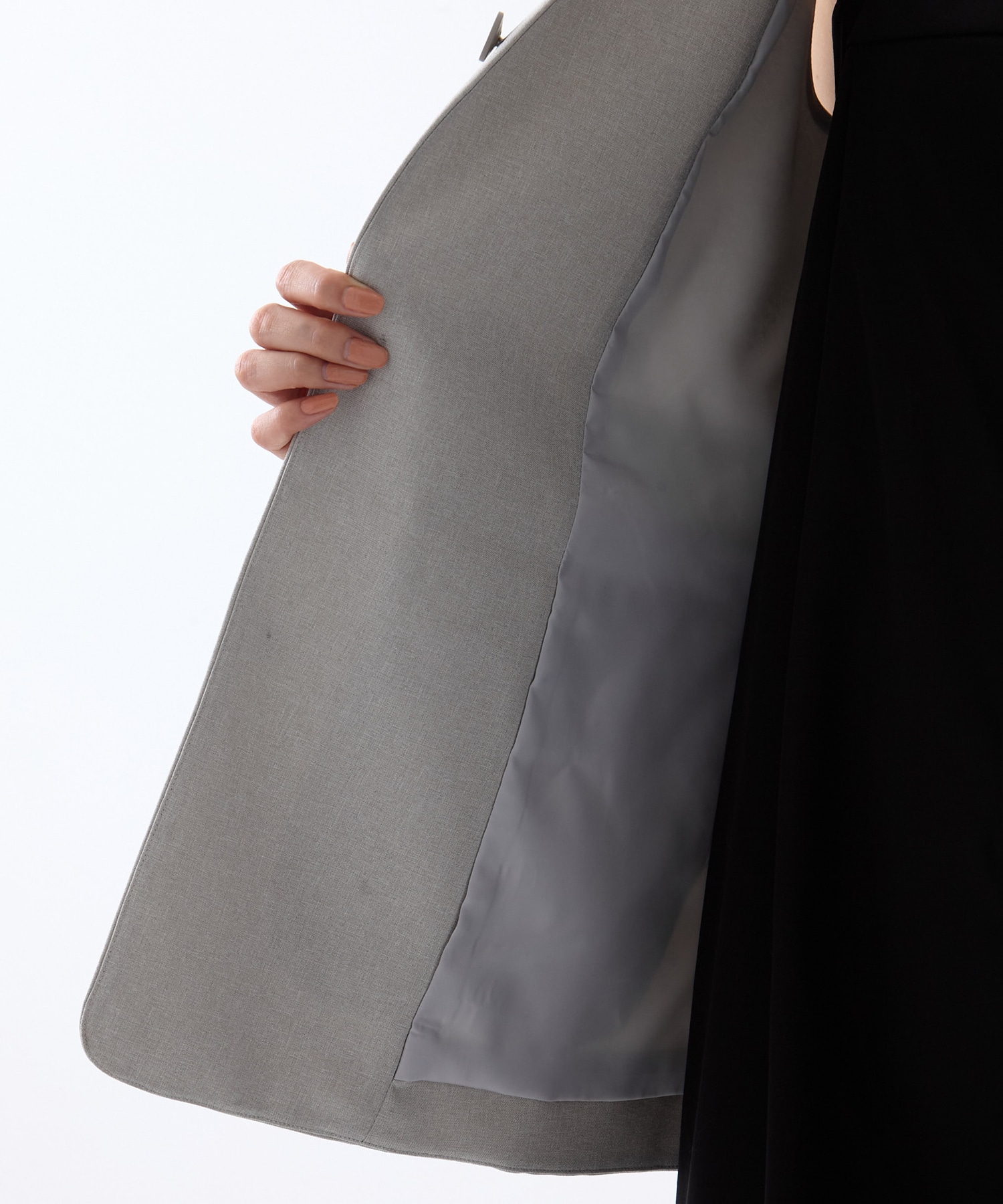 3WAY PIN TUCK LAYERED VEST AMERI
