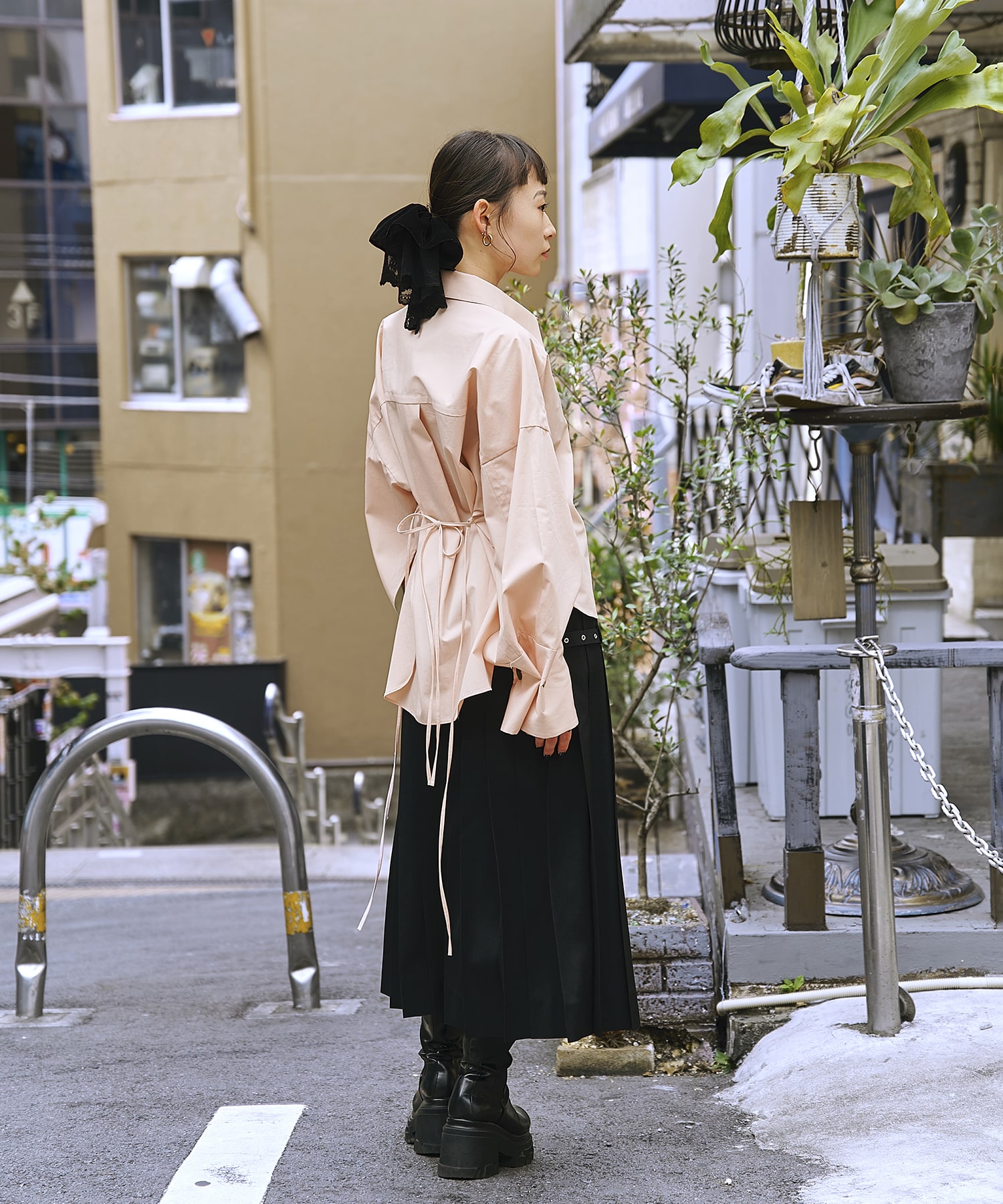 別注velour lace chou chou tanakadaisuke