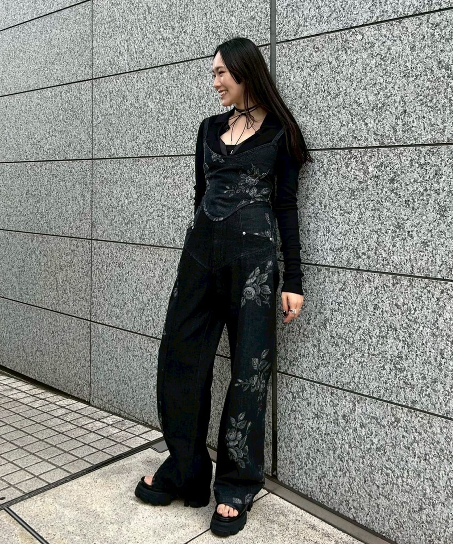 別注ROSE DENIM BUSTIER FETICO