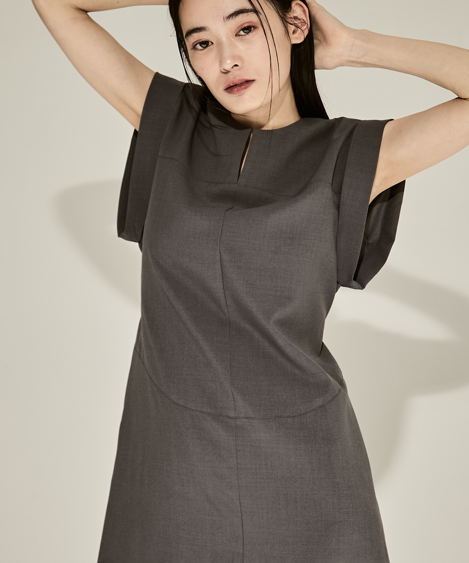 Back Tucked Dress STUDIOUS