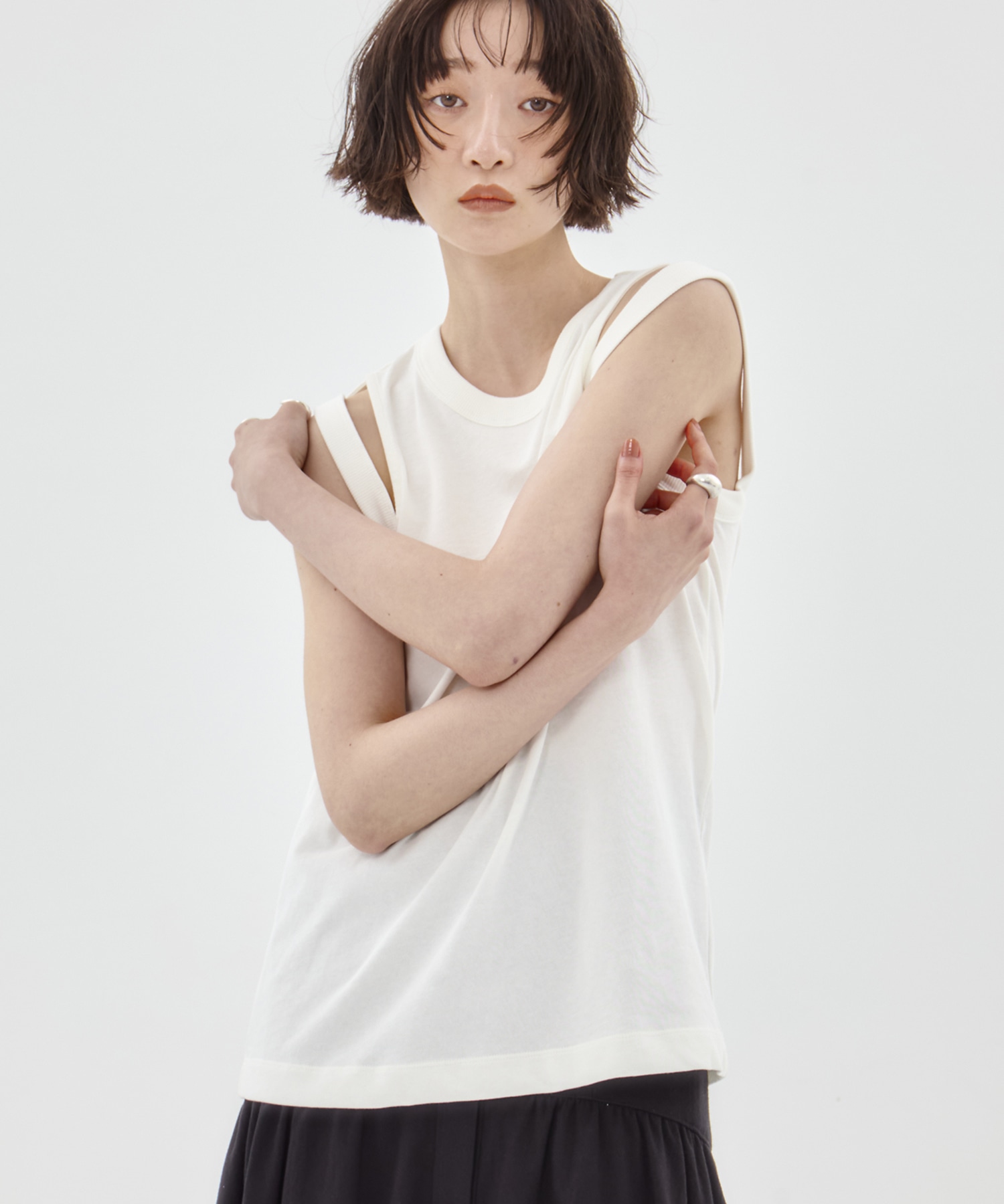 別注RINGER TANK TOP CINOH