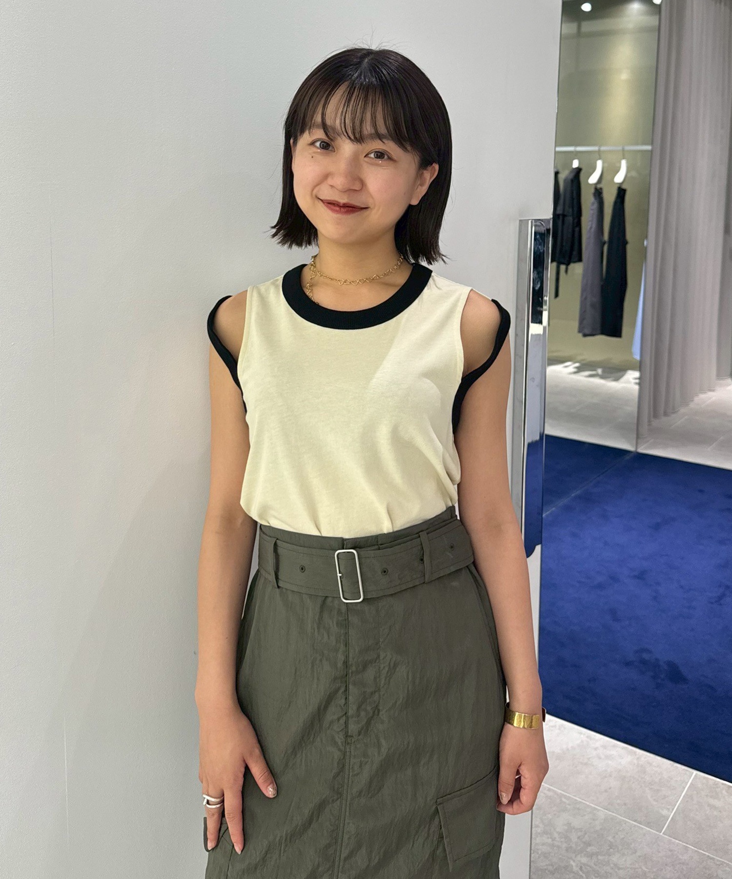 別注RINGER TANK TOP CINOH
