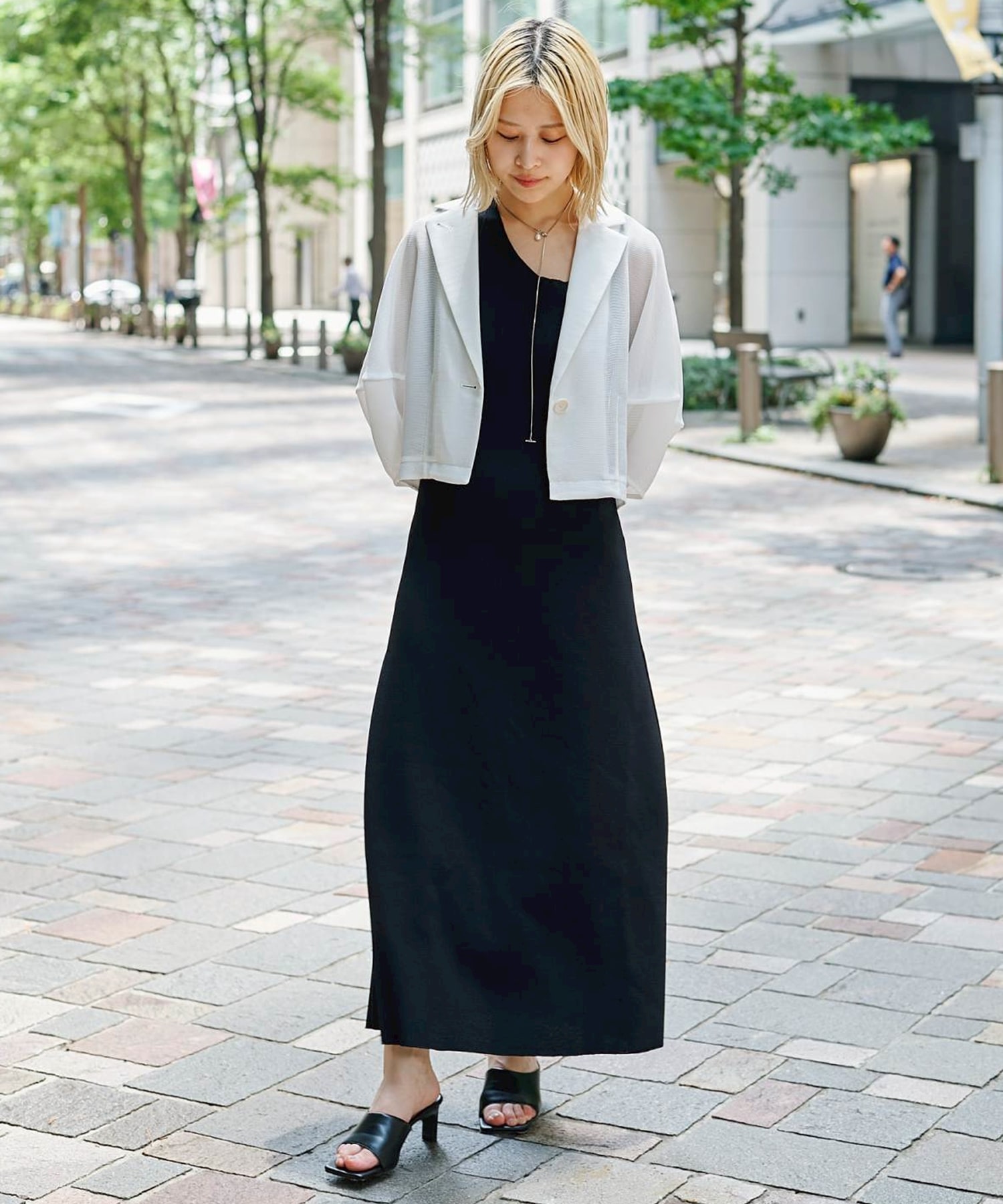 別注MESH LANTERN JACKET CLANE