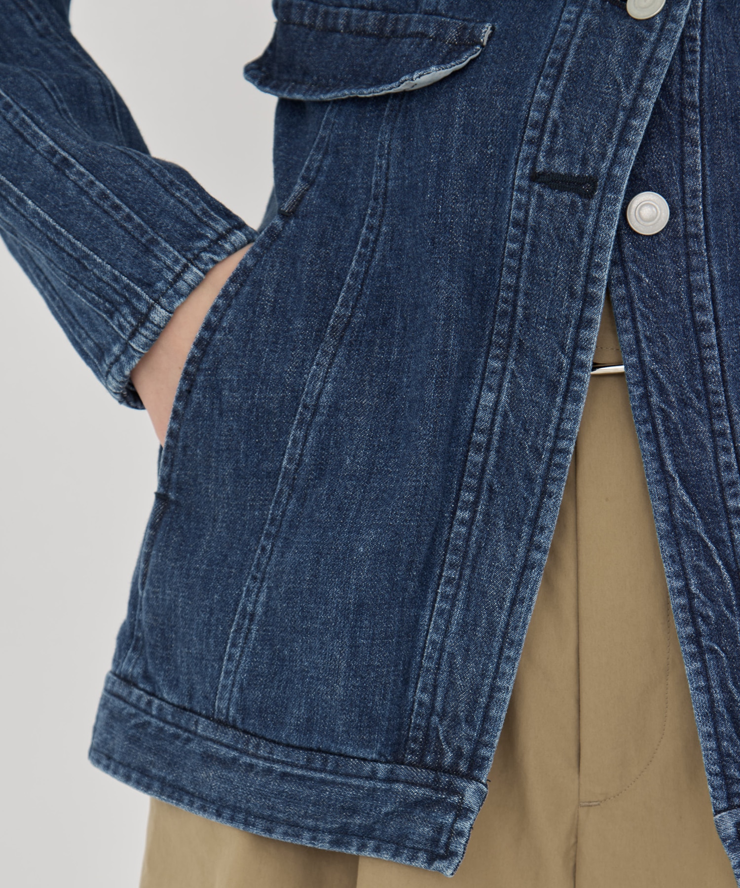 Judith denim jacket AKIRANAKA