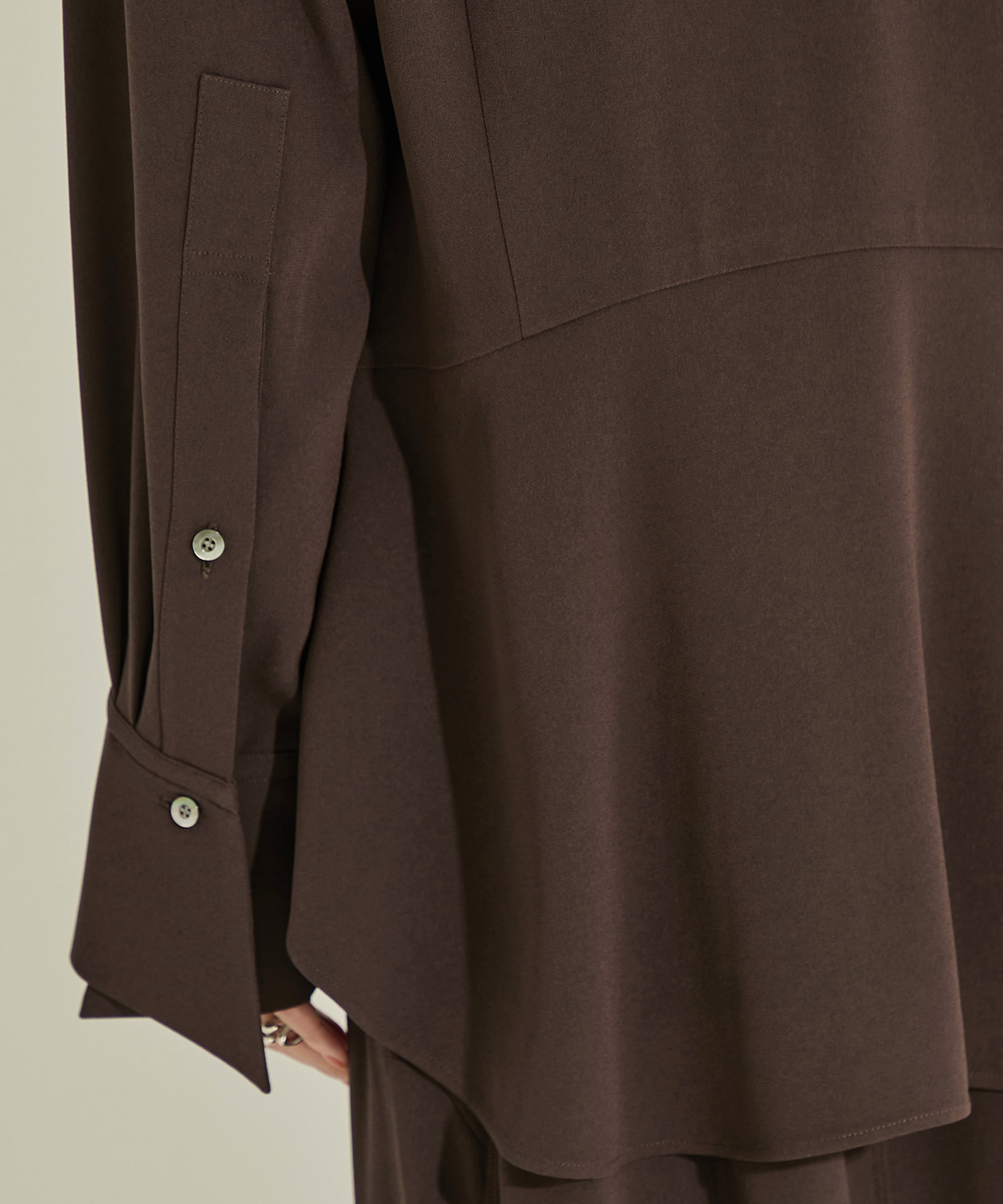 Peplum Hem Shirt UJOH