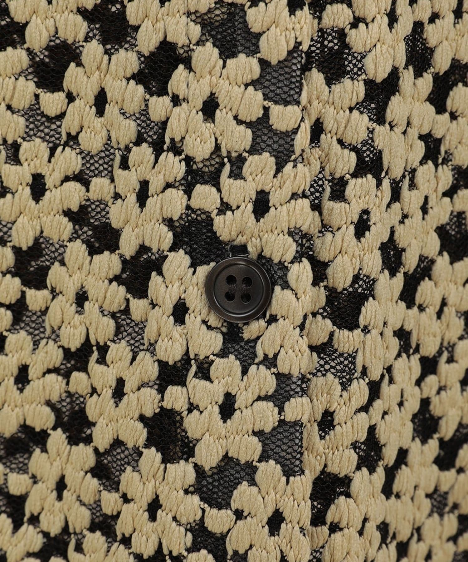 3D FLOWER LACE SHIRT CLANE
