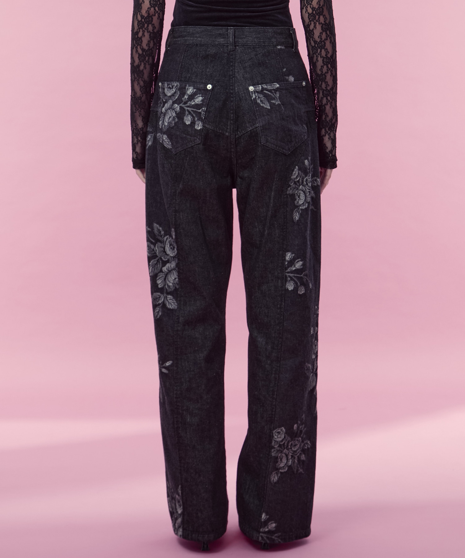 別注 ROSE DENIM PANTS FETICO