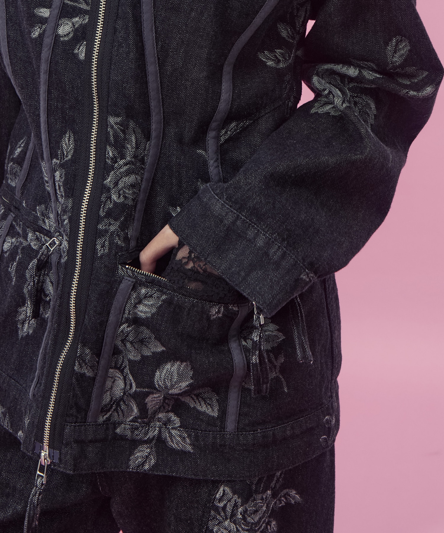 別注 ROSE DENIM JACKET FETICO