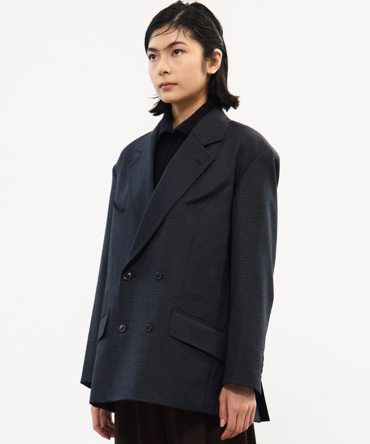 Wool check jacket TOGA