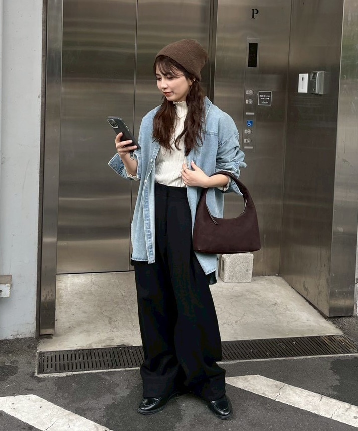 COMPACT DENIM SHIRTS CLANE