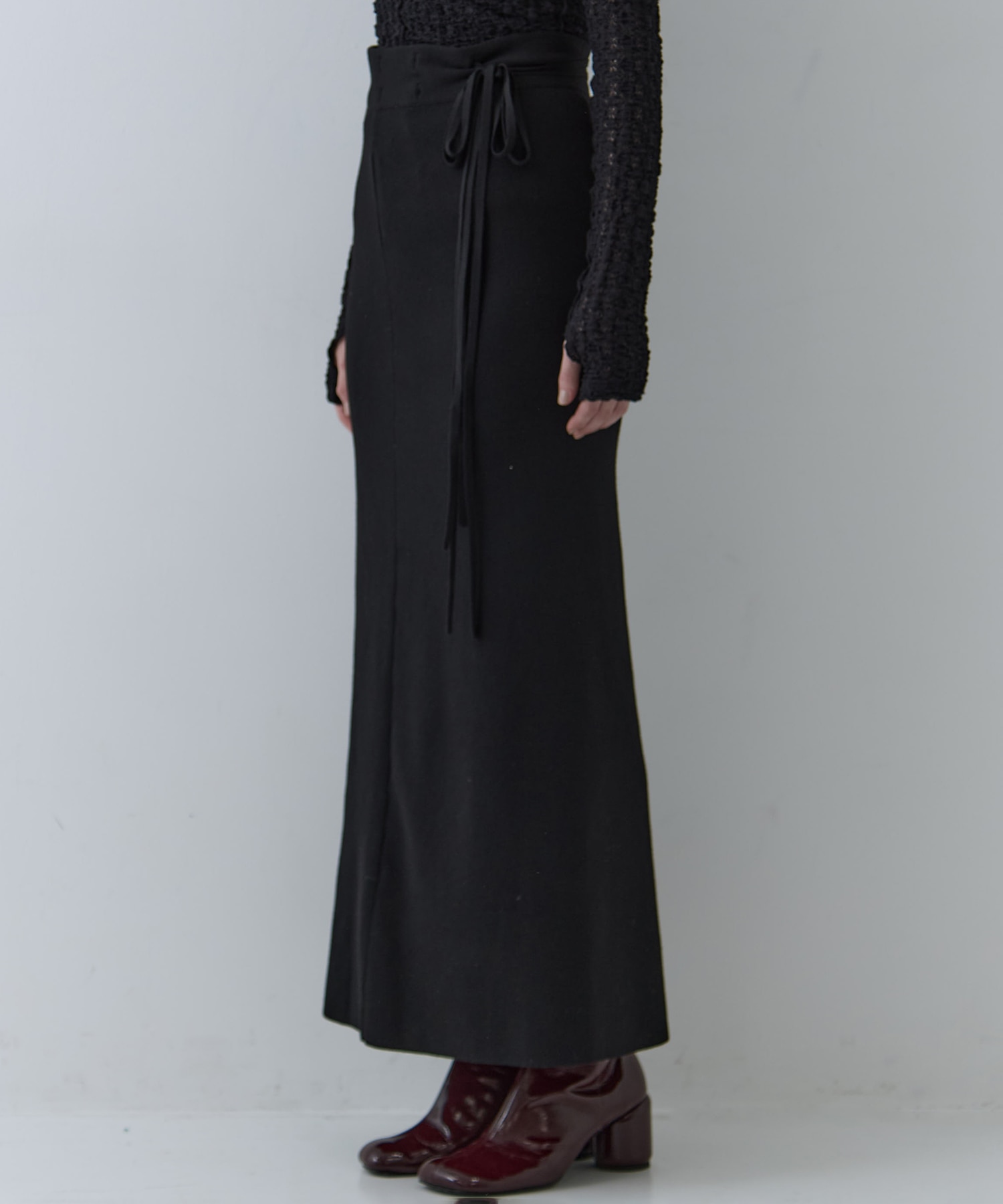 UND JACKET WINDING SKIRT KNIT SET DRESS AMERI